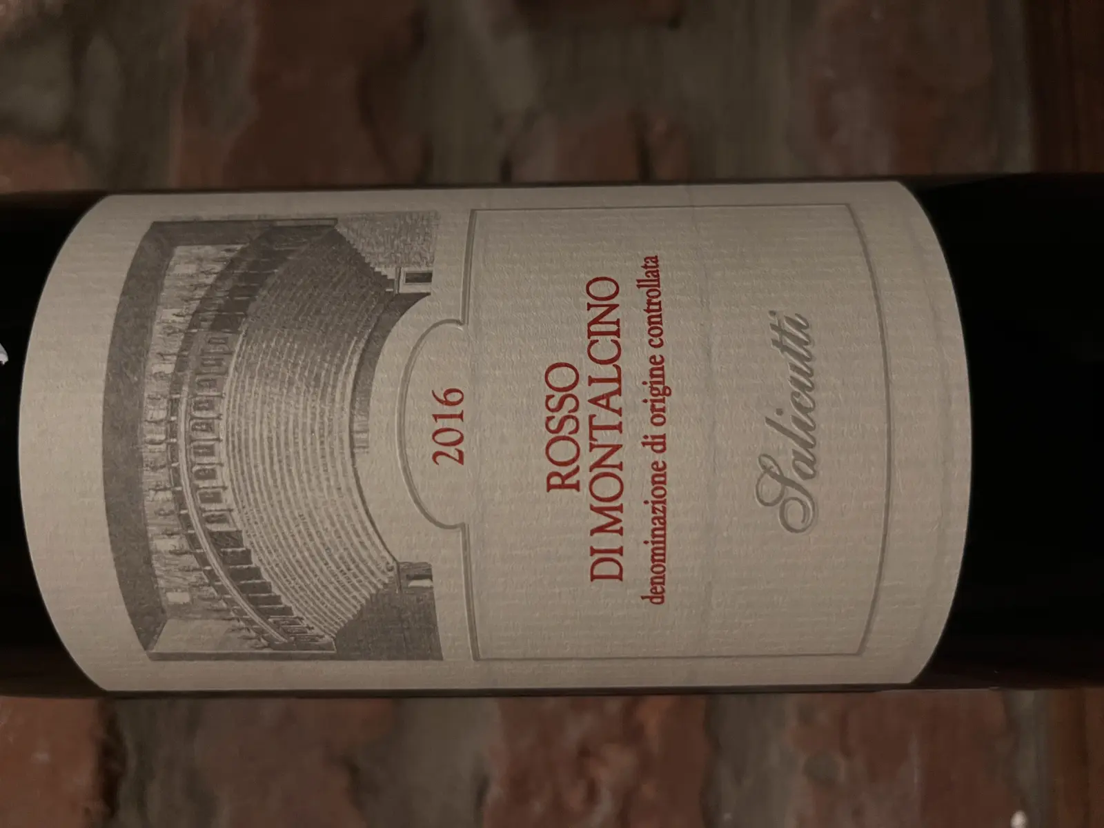 Podere Salicutti Rosso di Montalcino 2016