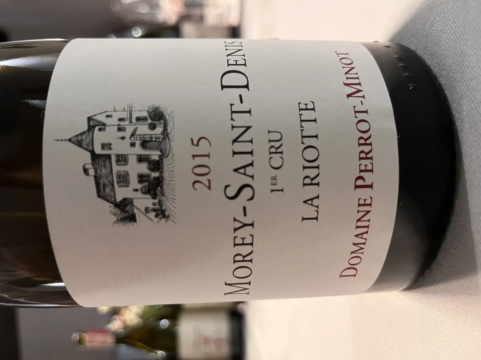 Domaine Perrot-Minot Morey-Saint-Denis 1er Cru La Riotte 2015