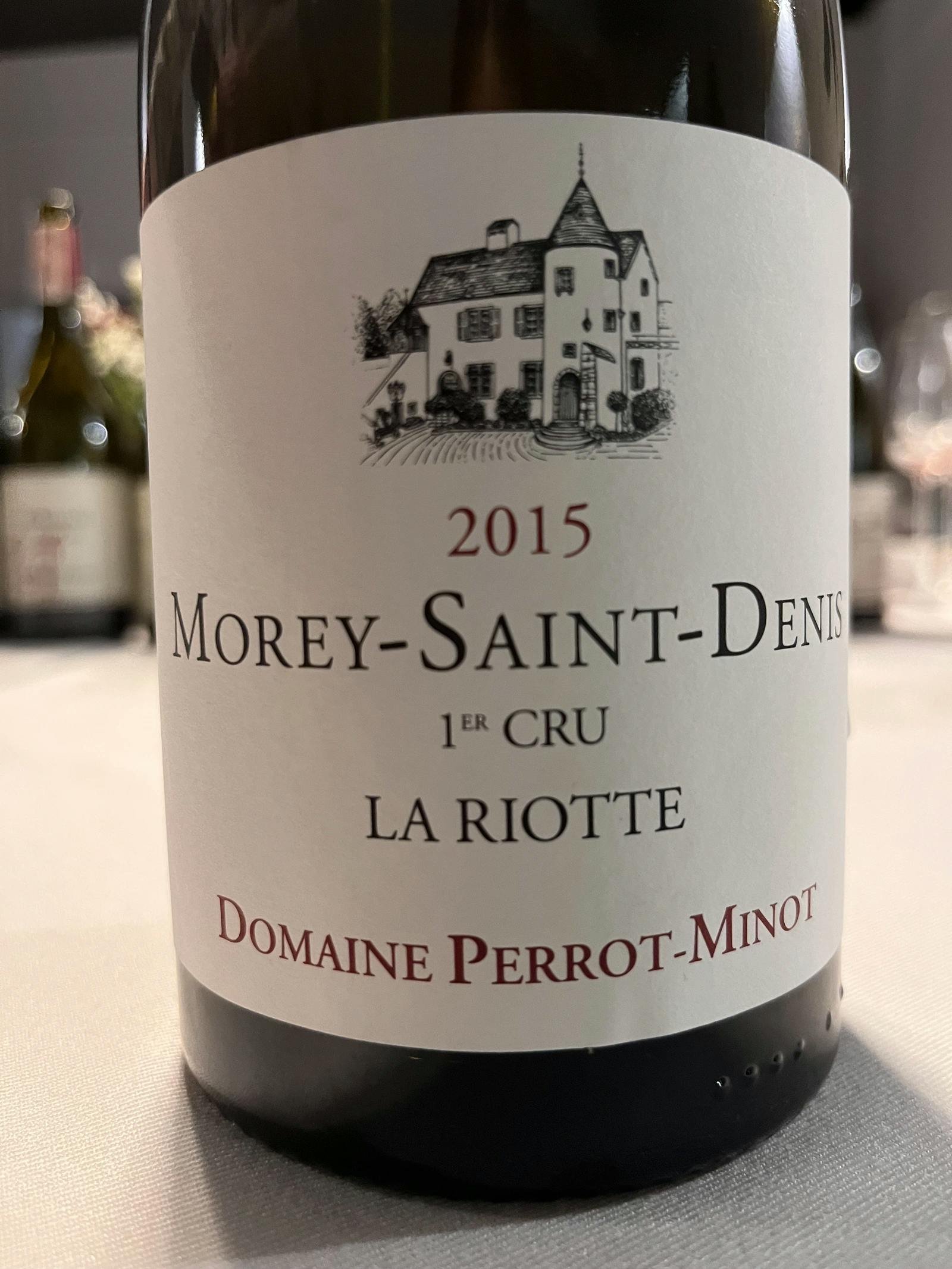 Domaine Perrot-Minot Morey-Saint-Denis 1er Cru La Riotte 2015