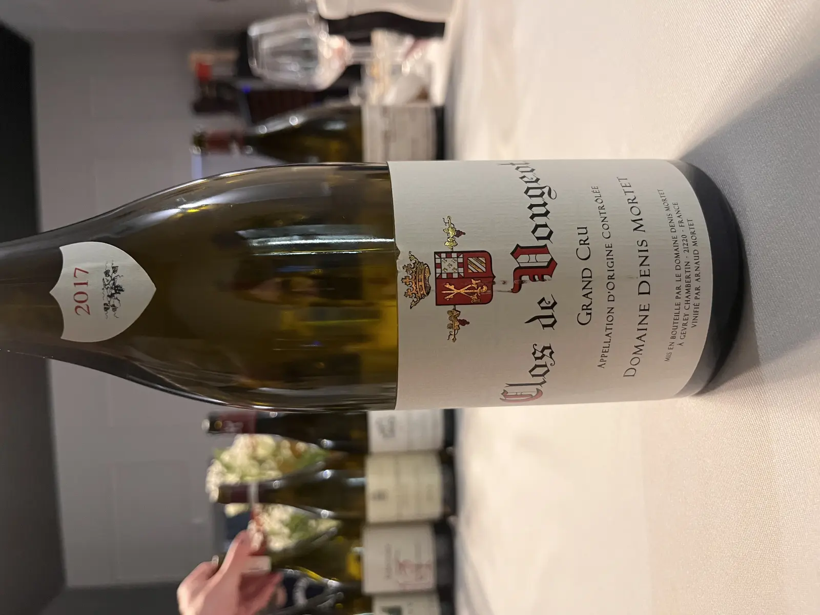 Domaine Denis Mortet Clos de Vougeot Grand Cru 2017