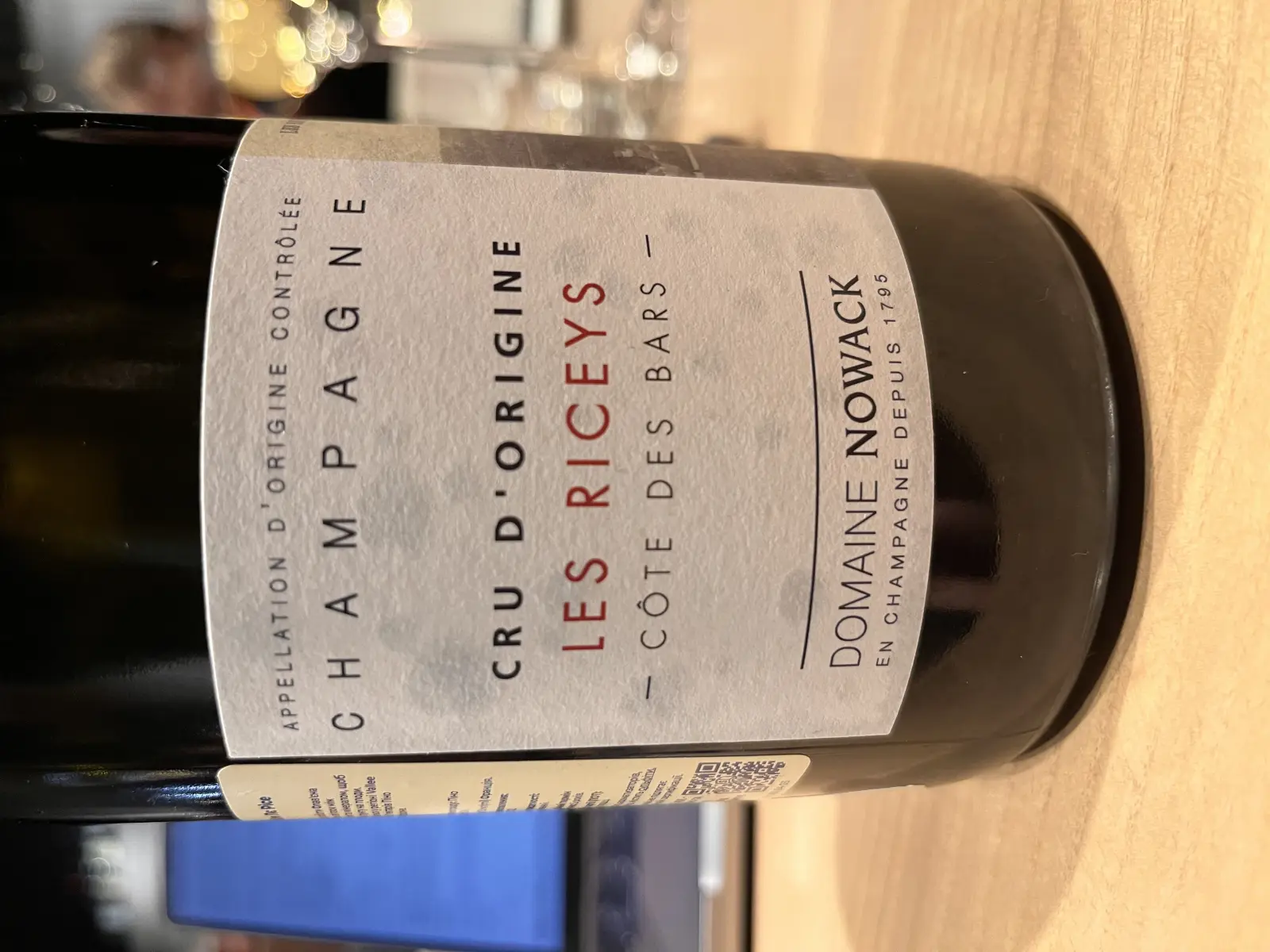 Domaine Nowack Les Riceys 2015