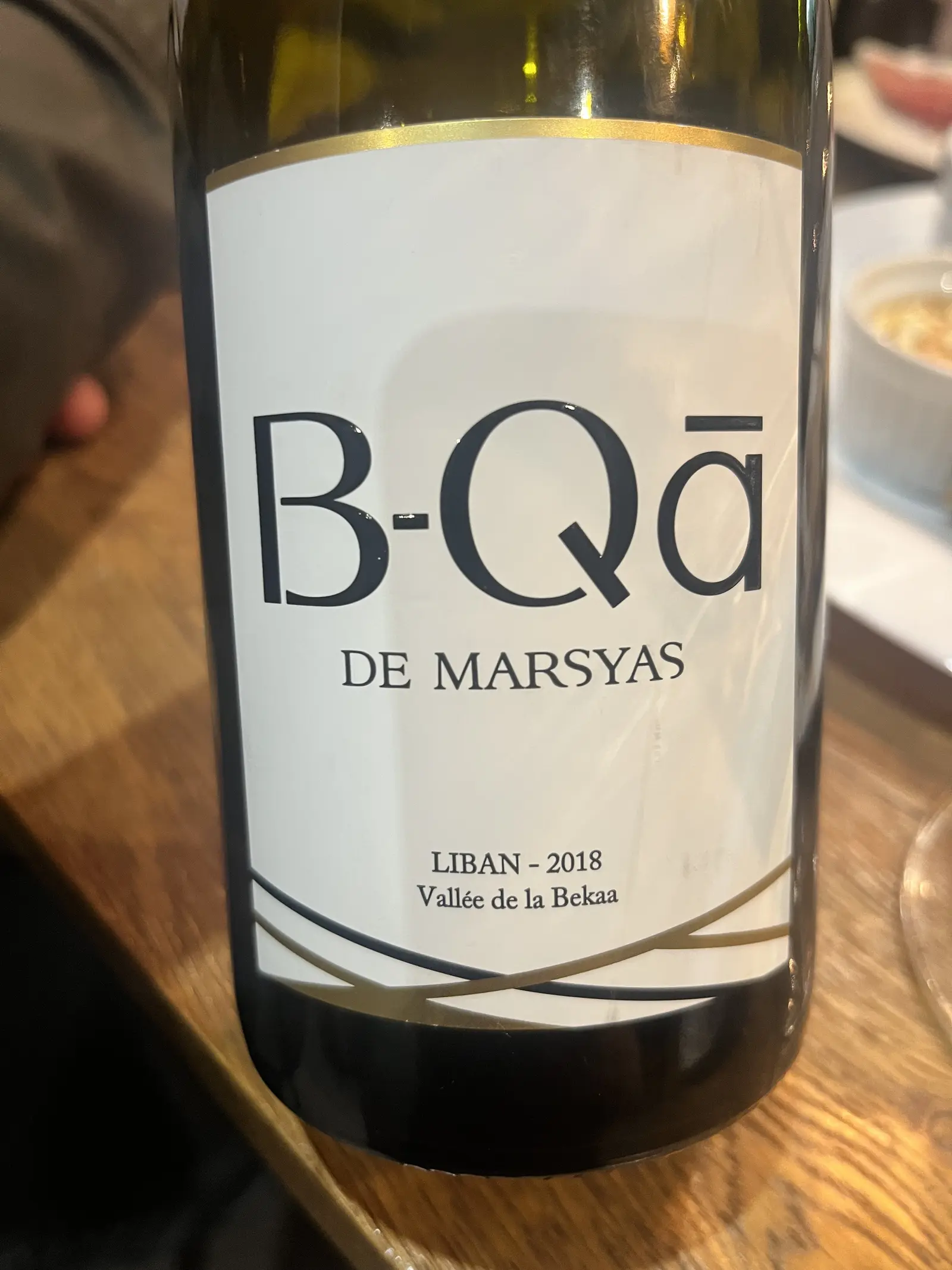Château Marsyas B-Qā de Marsyas Blanc 2018