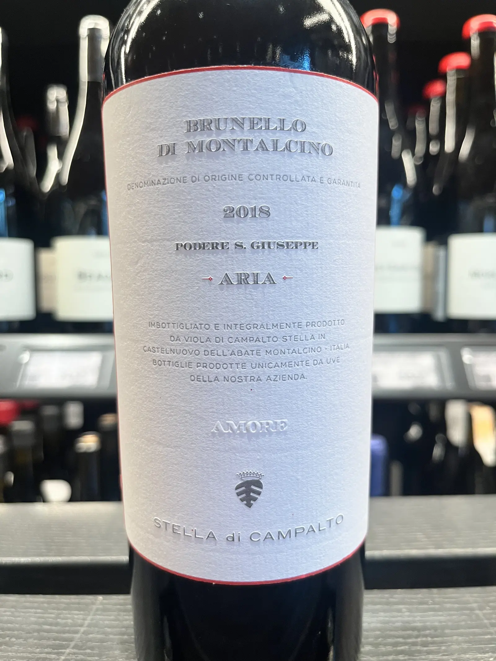 Stella di Campalto Brunello di Montalcino Aria 2018