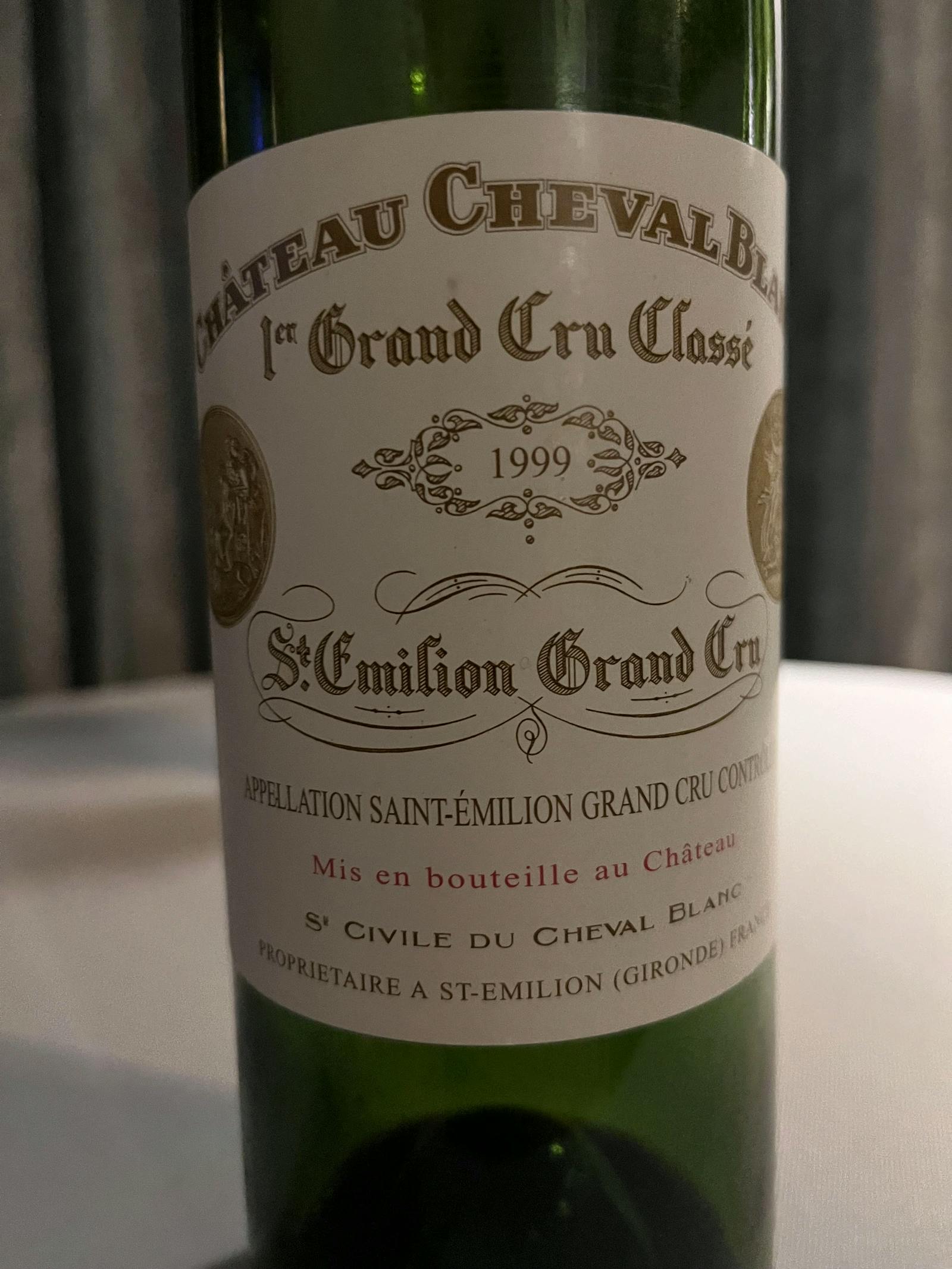 Château Cheval Blanc Cheval Blanc 1999