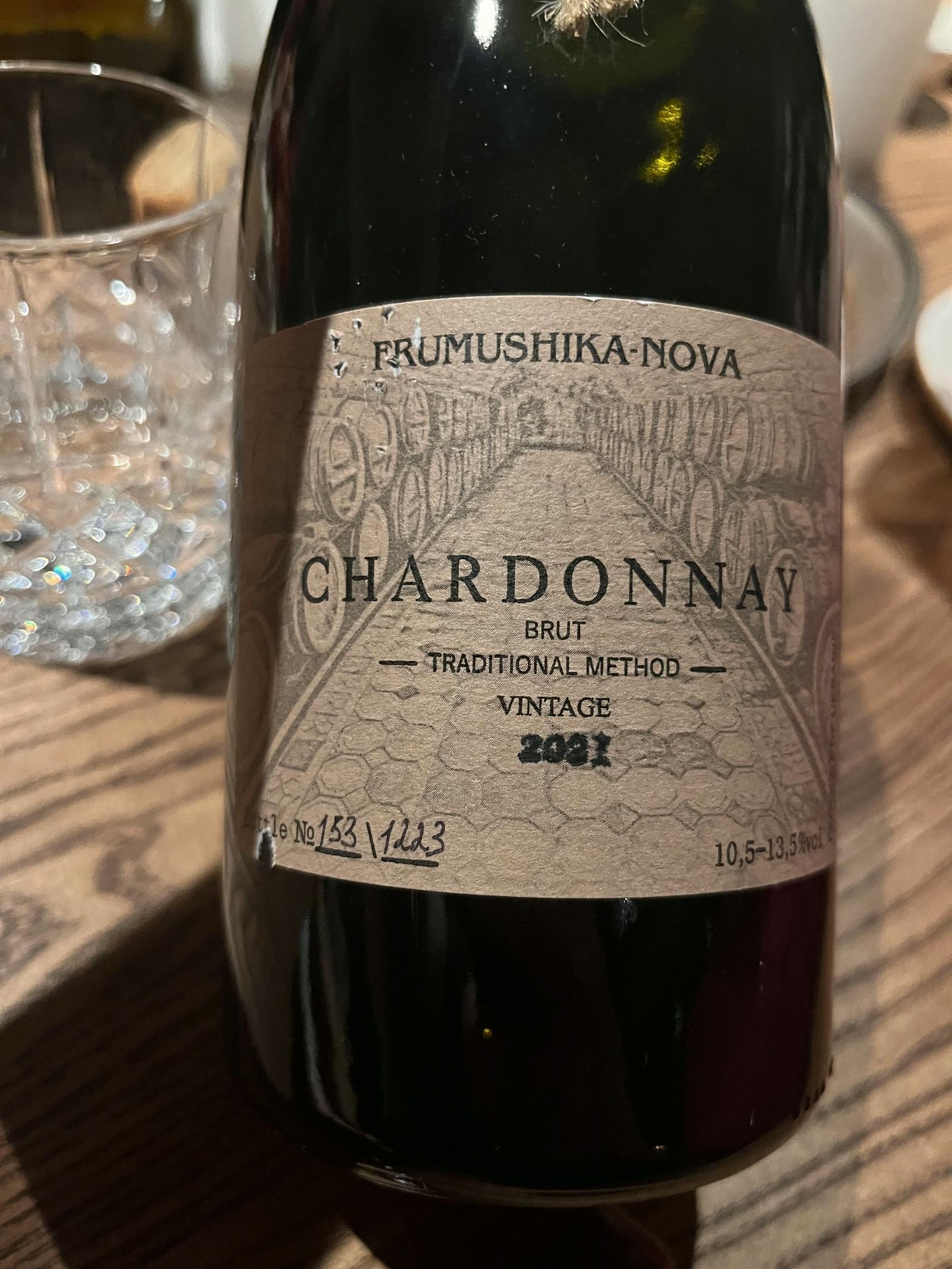 Frumushika-Nova Chardonnay Brut Traditional Method 2021