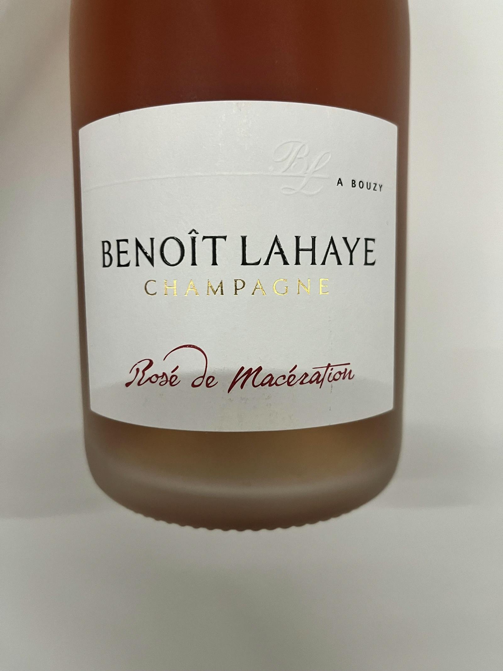 Benoît Lahaye Rosé de Macération a Bouzy (d2023) NV