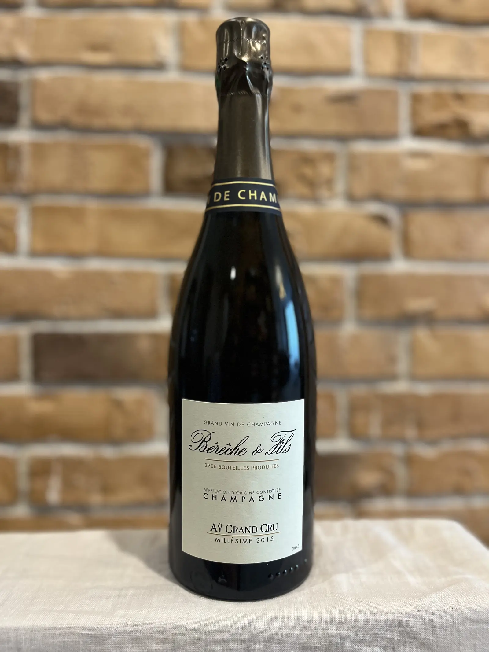Bérêche & Fils Aÿ Grand Cru 2015