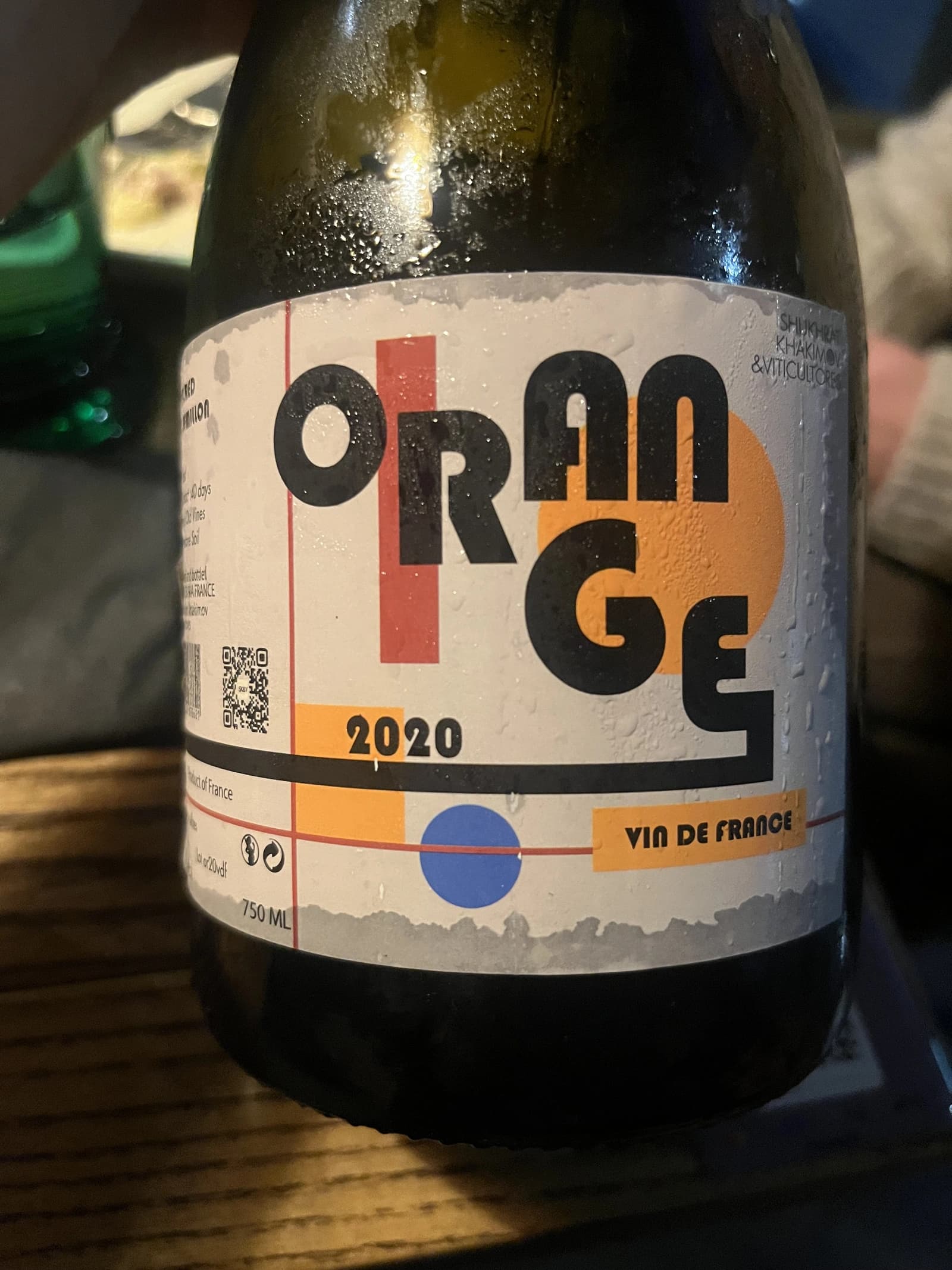 Shukhrat Khakimov & Viticultores Orange 2020