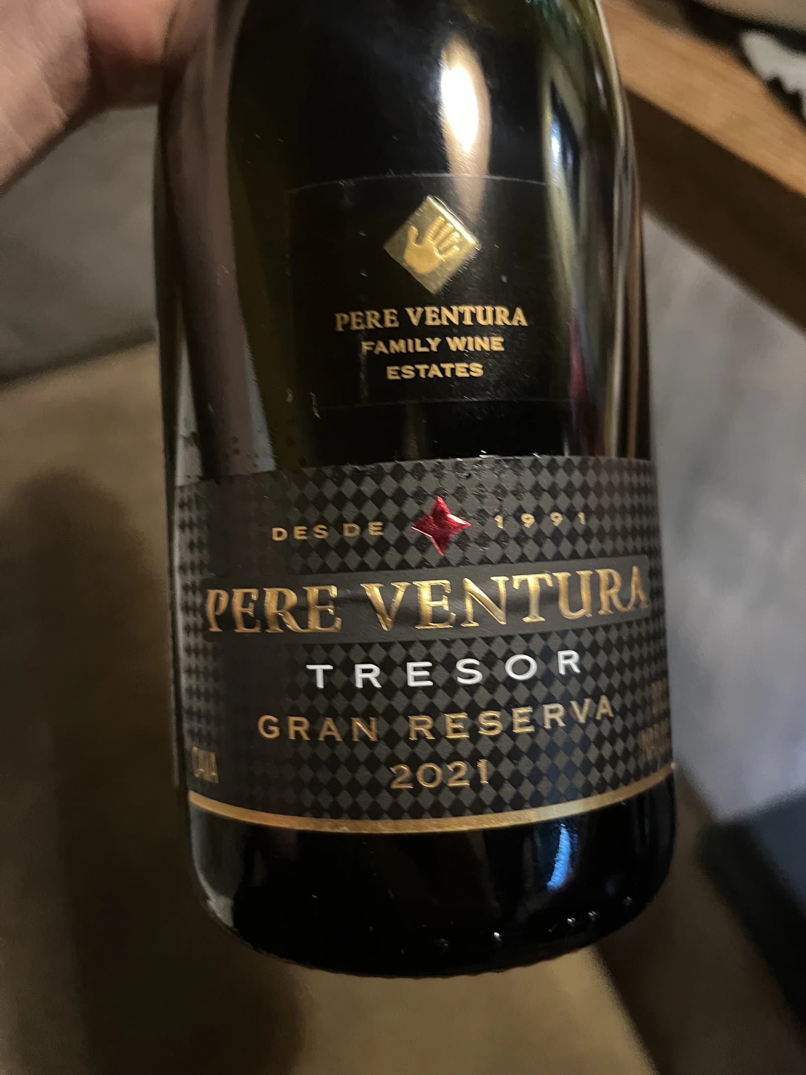 Pere Ventura Tresor Gran Reserva 2021
