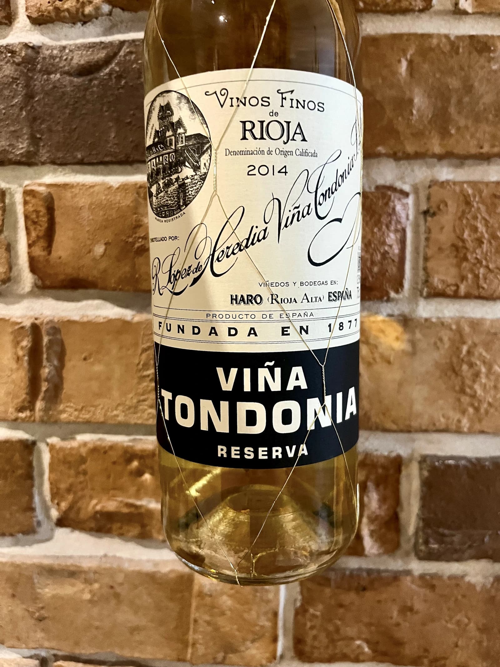 R. López de Heredia Viña Tondonia Blanco Reserva 2014