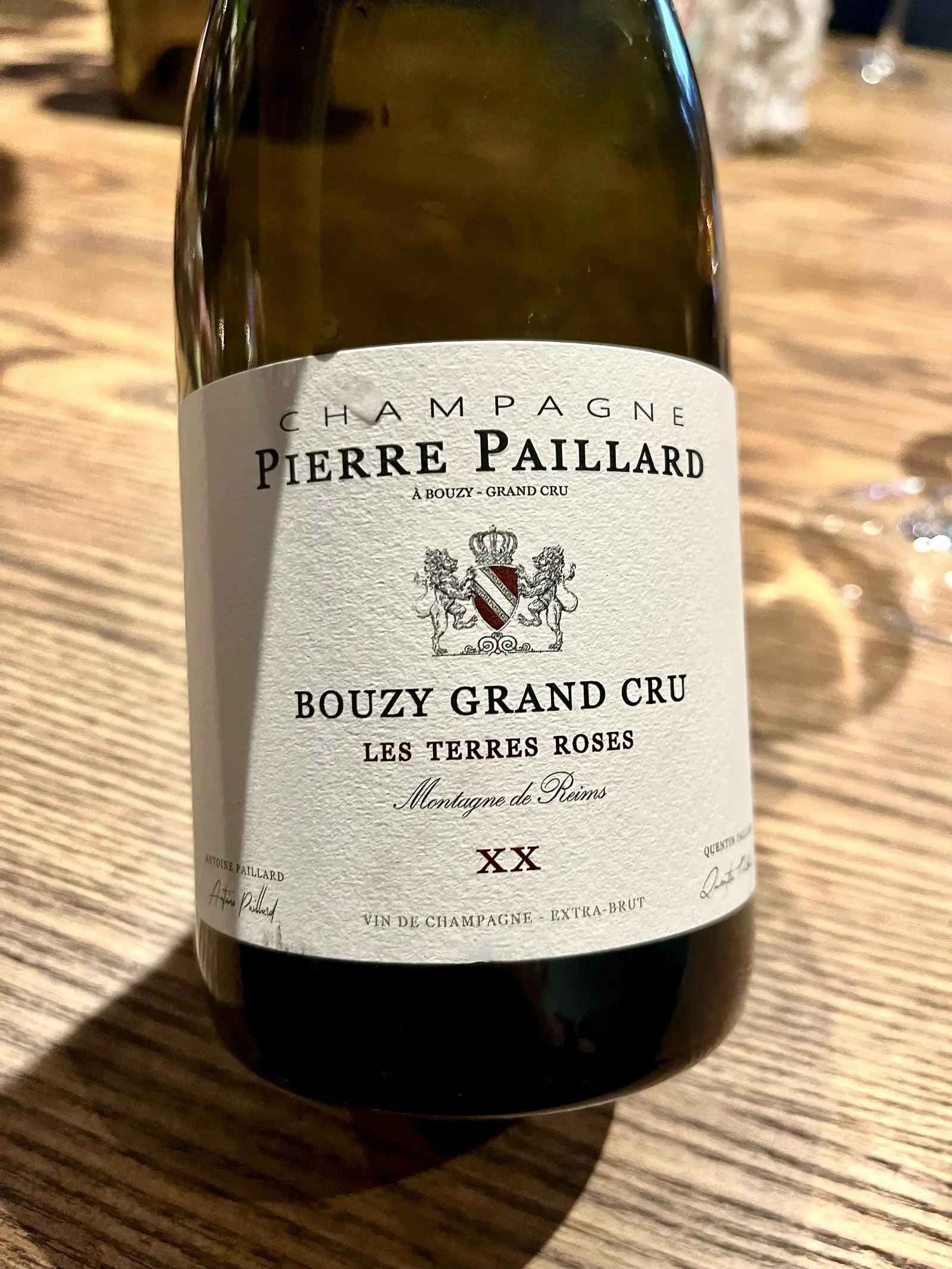 Pierre Paillard Bouzy Grand Cru Les Terres Roses XX NV