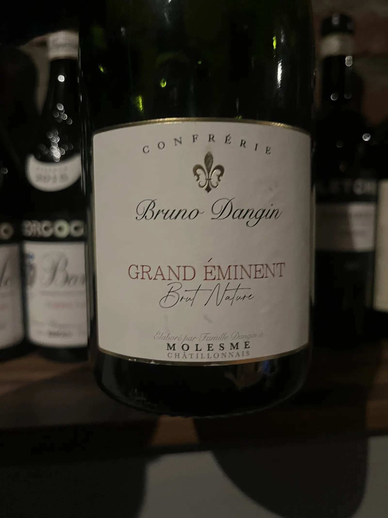 Bruno Dangin Grand Éminent Brut Nature NV