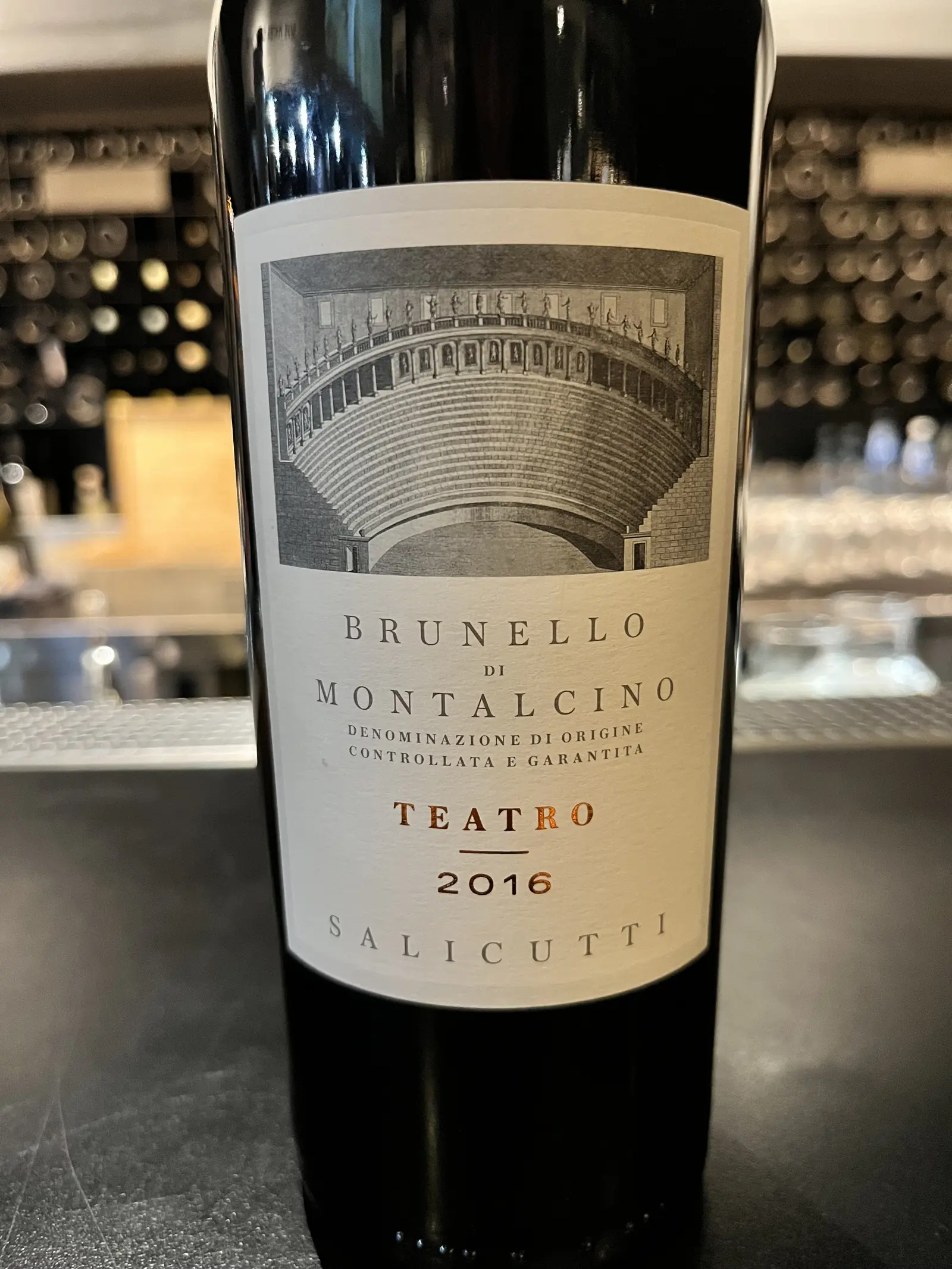 Podere Salicutti Brunello di Montalcino Teatro 2016