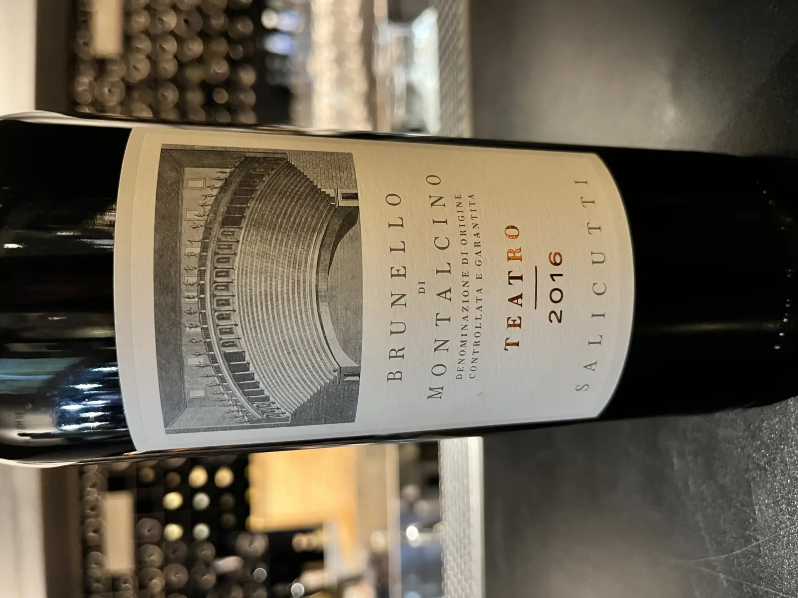 Podere Salicutti Brunello di Montalcino Teatro 2016