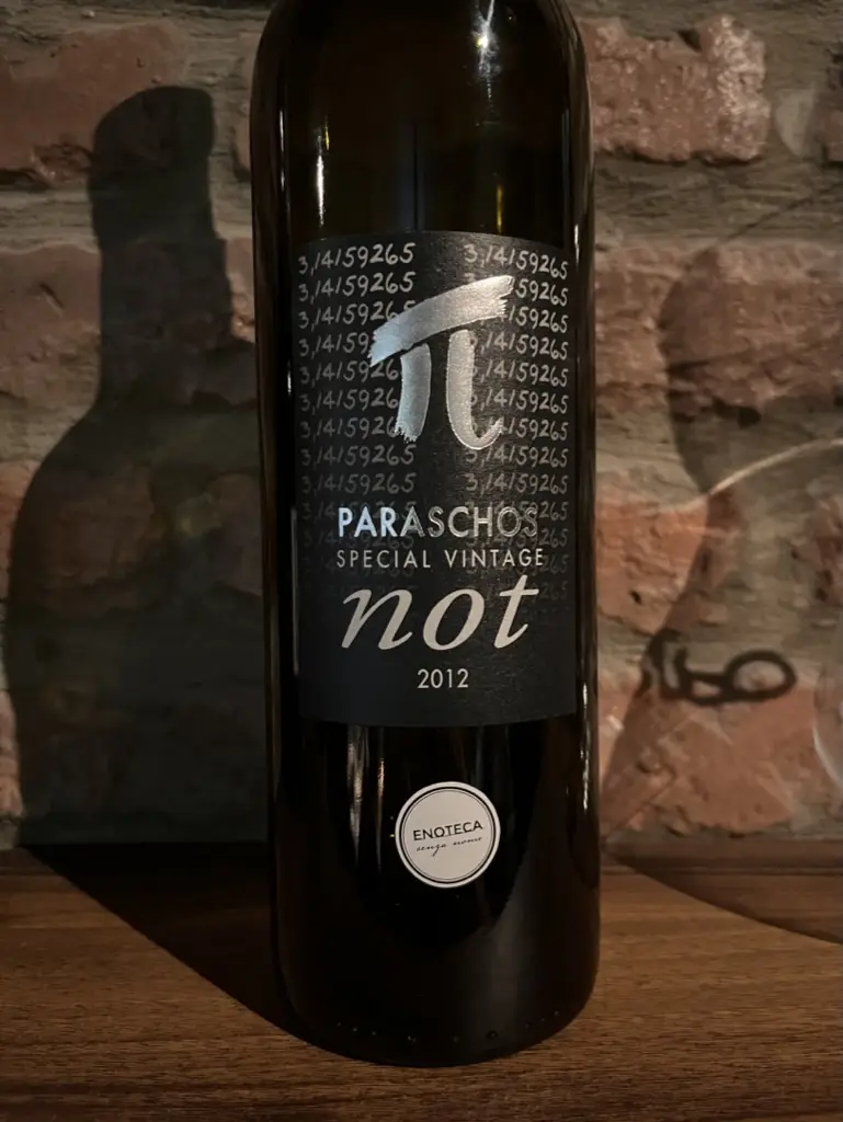 Paraschos not special vintage 2012