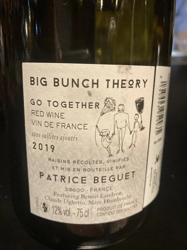 Patrice Beguet Big Bunch Theory Go Together Red 2019