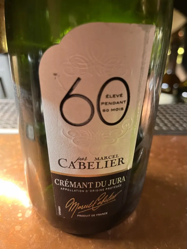 Marcel Cabelier Crémant du Jura Extra Brut 2017