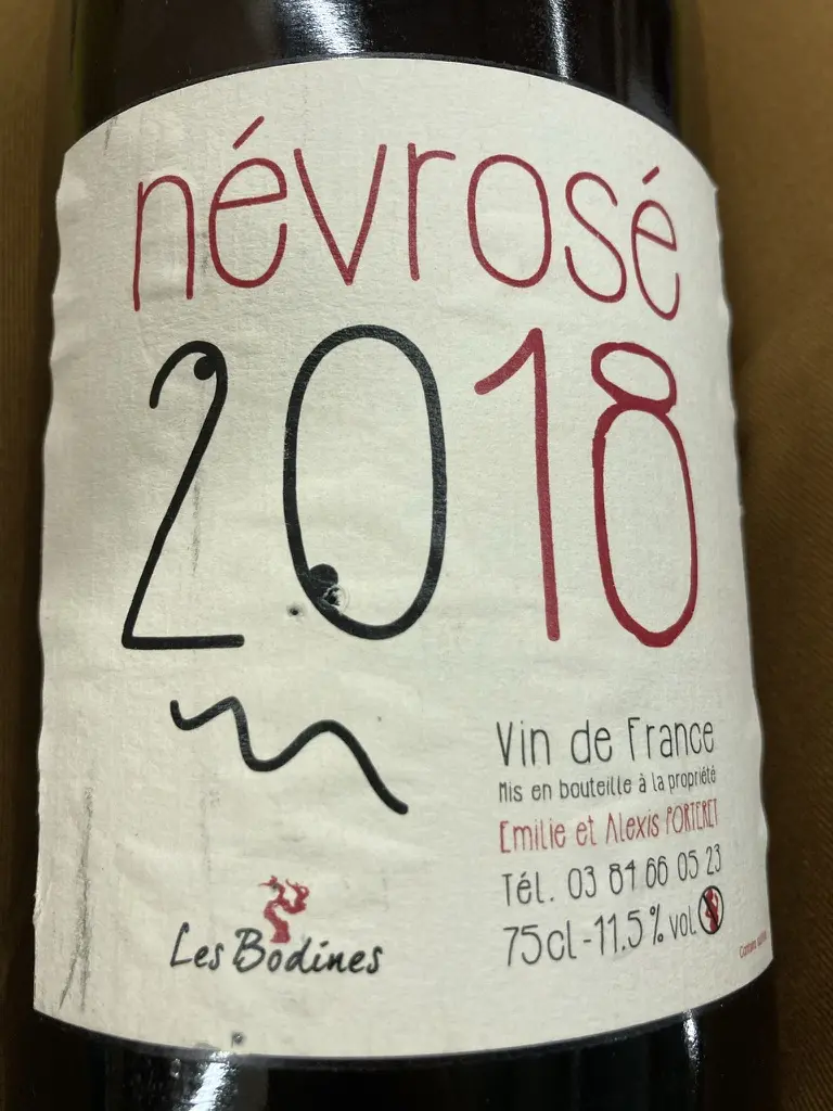 Domaine des Bodines Névrosé 2018