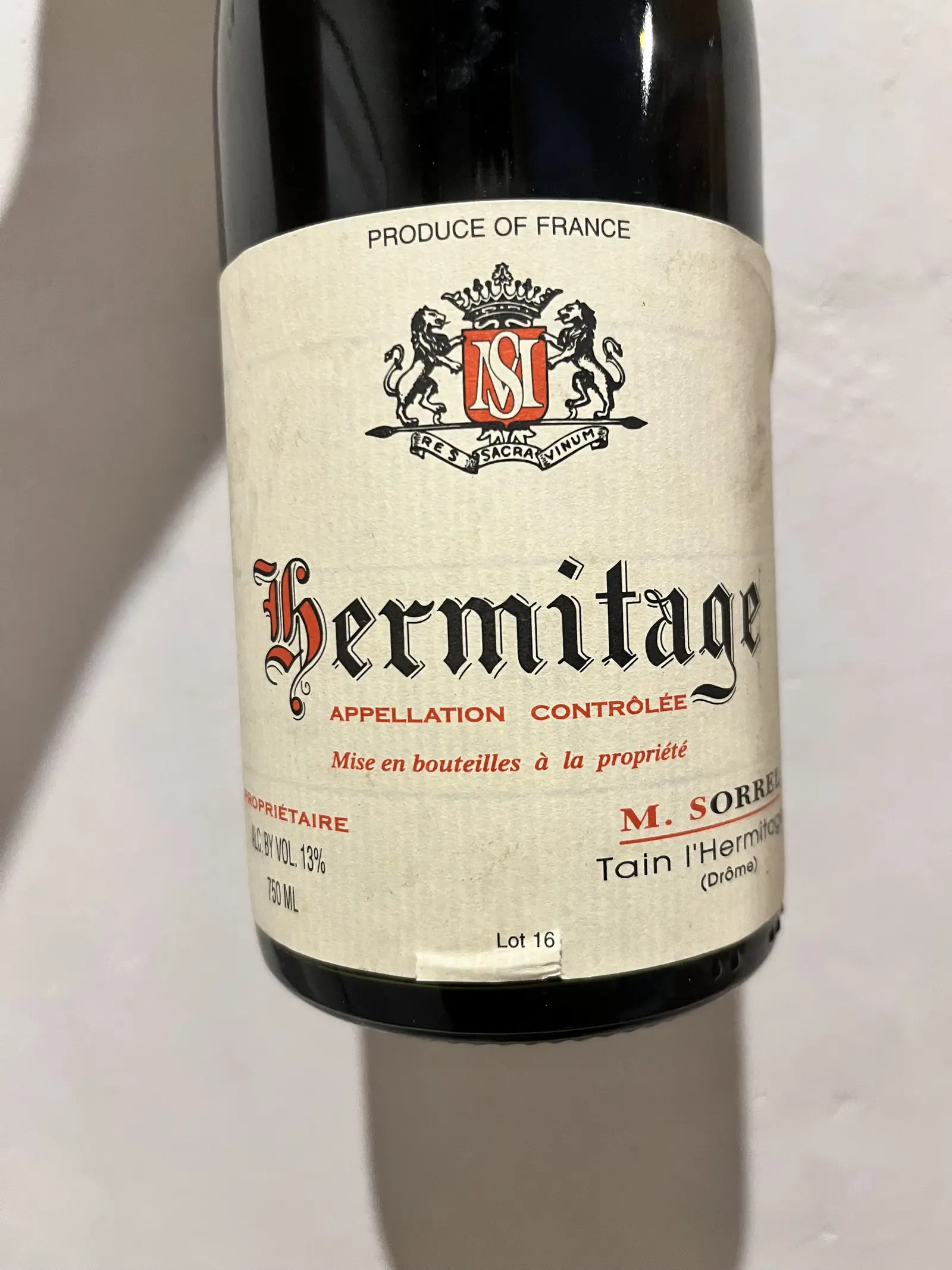 Marc Sorrel Hermitage 2002
