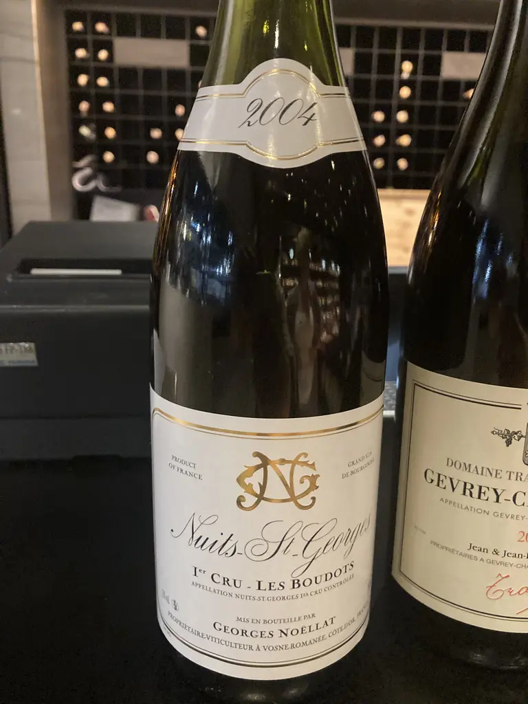 Domaine George Noëllat 1er cru Les Boudots 2004