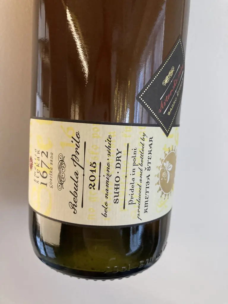 Kmetija Štekar Rebula Prilo 2015