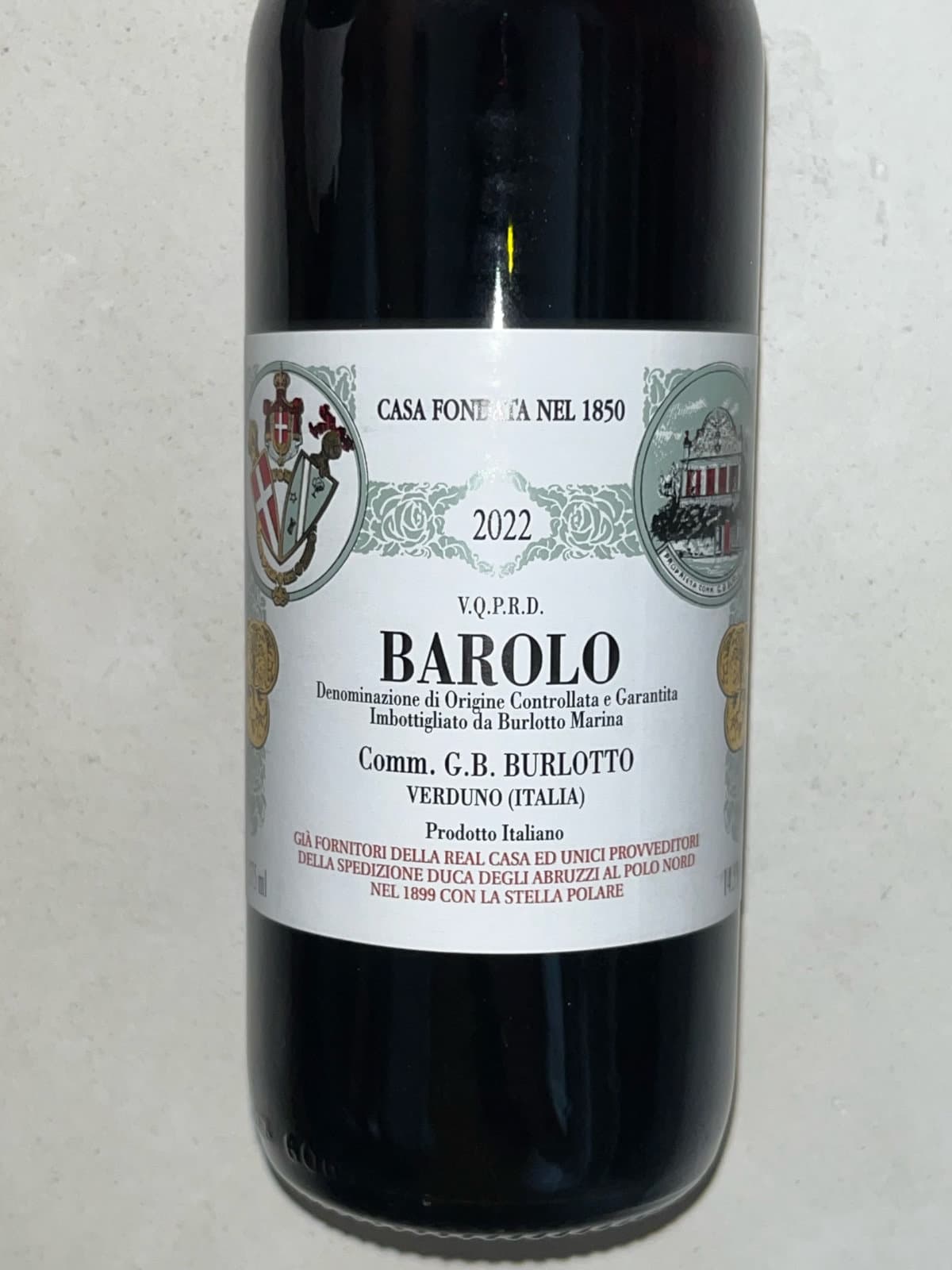 Comm. G.B. Burlotto Barolo Half 2022