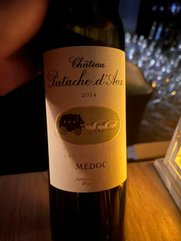 Château Patache d'Aux Cru Bourgeois Médoc 2014
