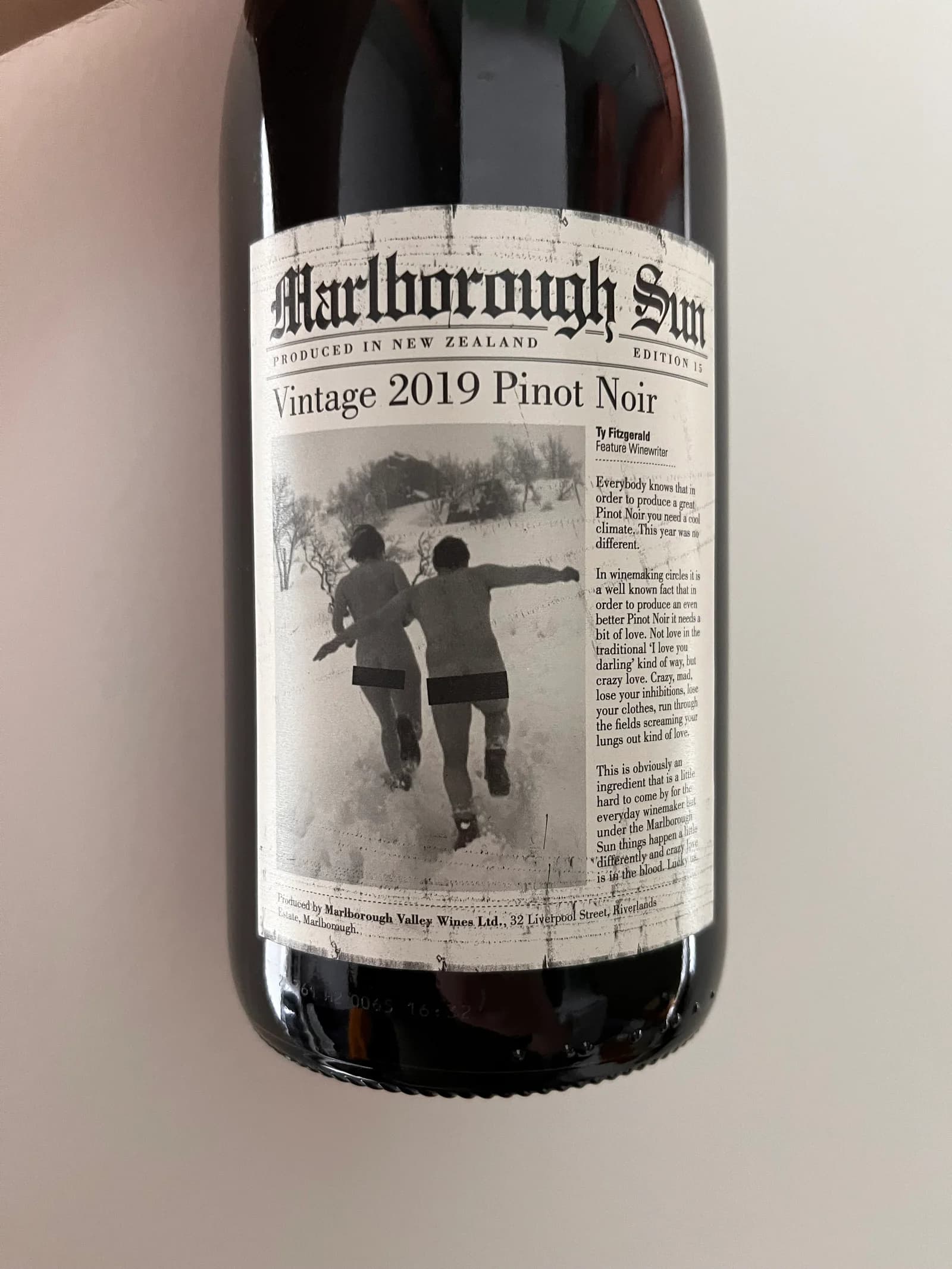 Marlborough Sun Pinot Noir 2019