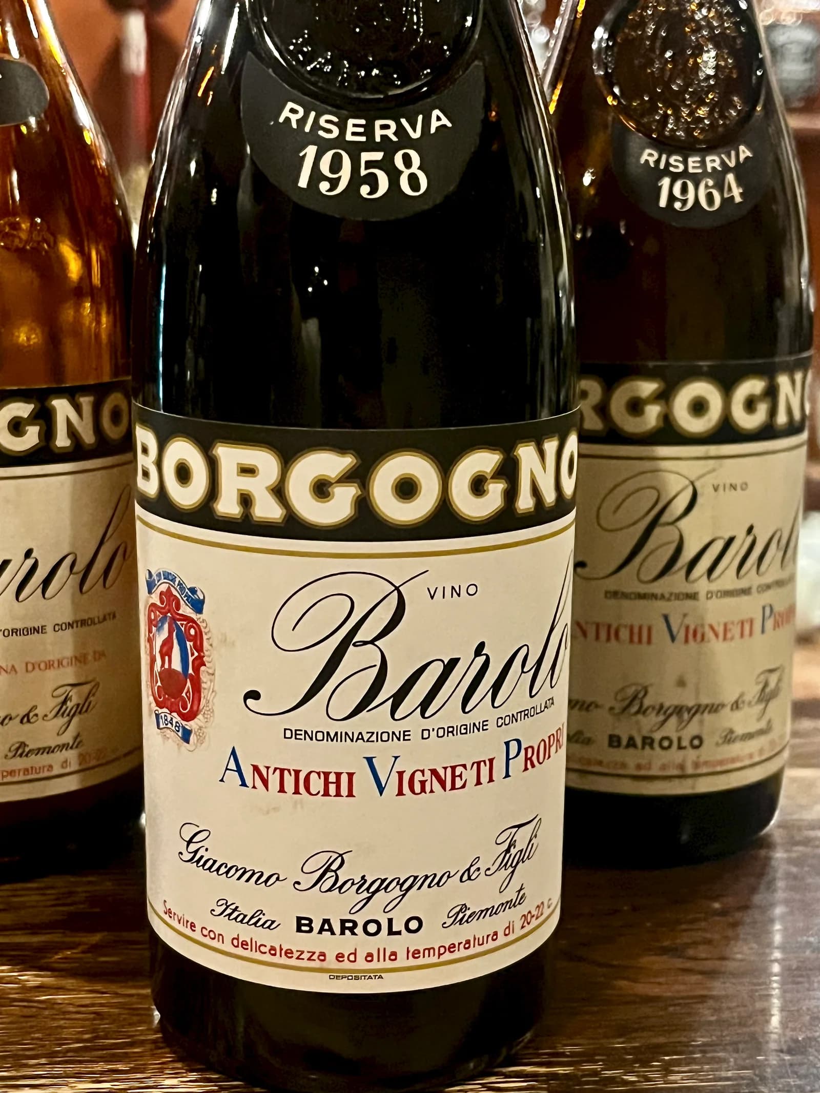Giacomo Borgogno Barolo Riserva 1958