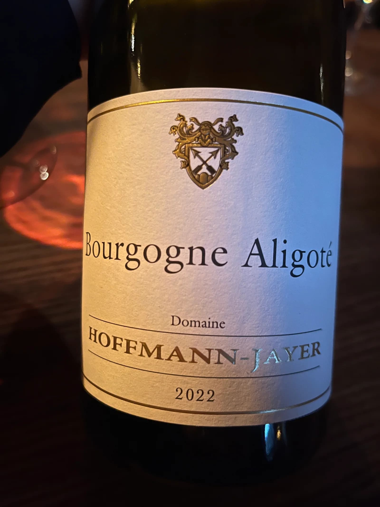 Domaine Hoffmann-Jayer Bourgogne Aligoté 2022