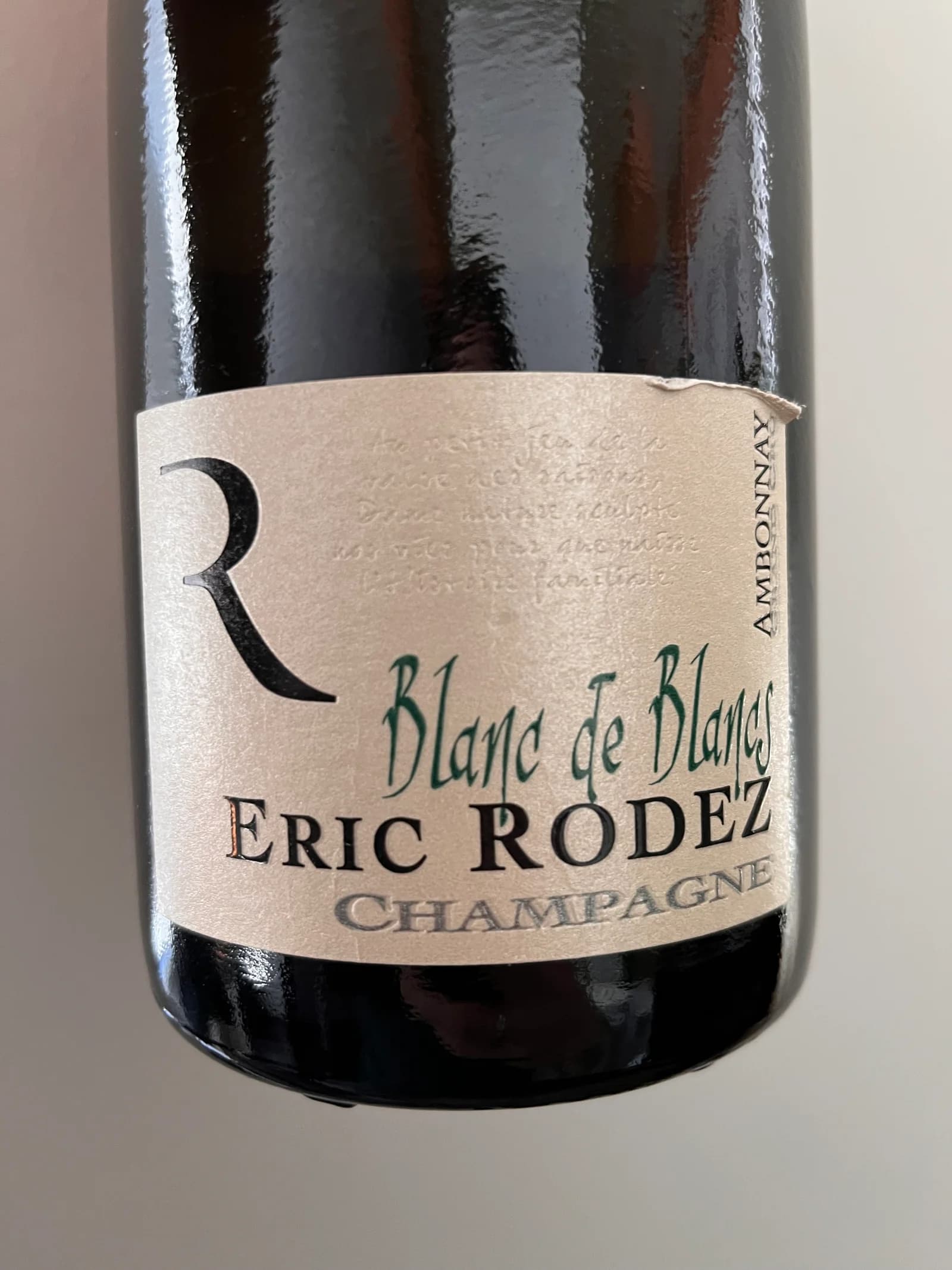 Eric Rodez Blanc de Blancs Ambonnay Brut L.04-21