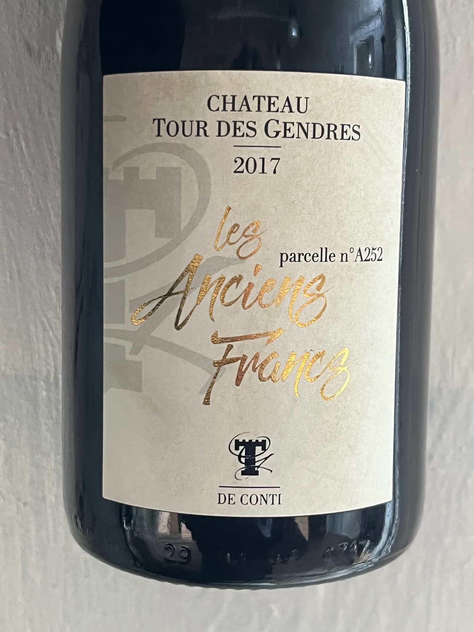 Chateau Tour des Gendres Les Anciens Francs 2017