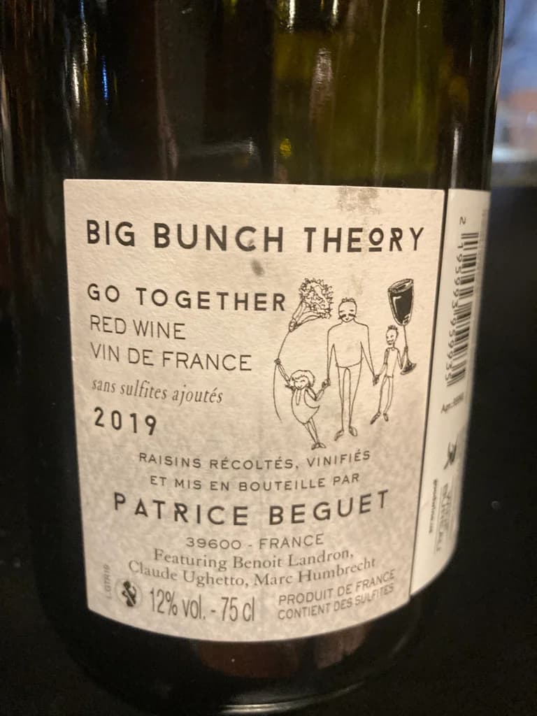 Patrice Beguet Big Bunch Theory Go Together Red 2019