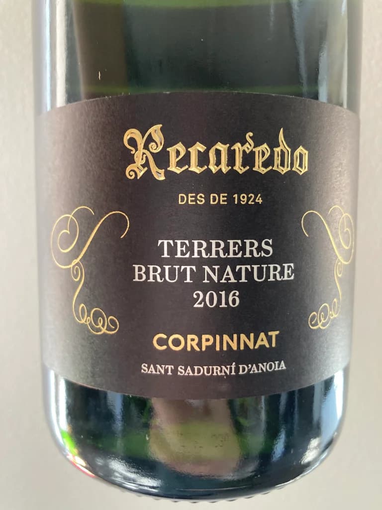 Recaredo Terrers Brut Nature Corpinnat 2016