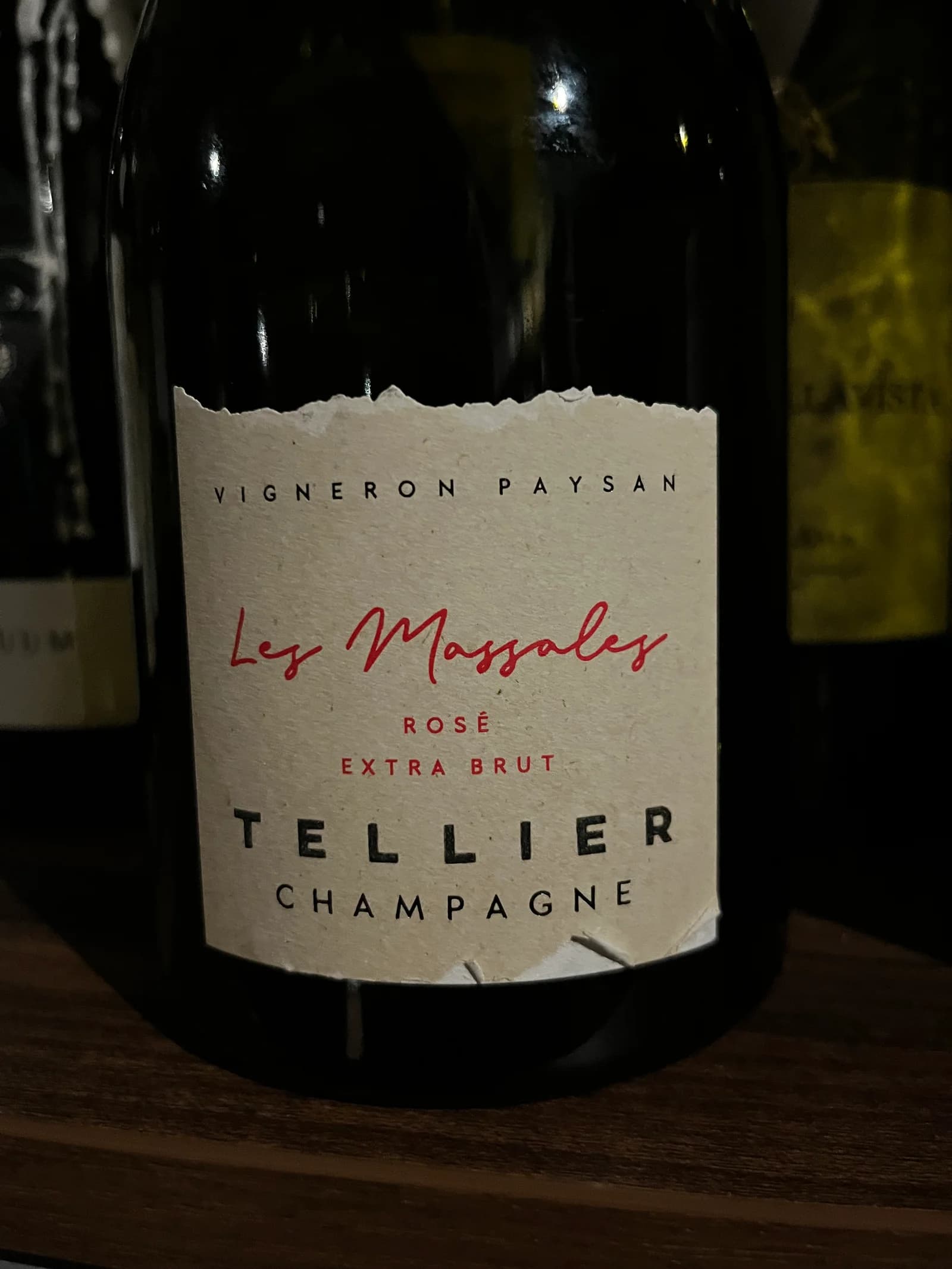 Tellier Les Massales Extra Brut Rosé NV