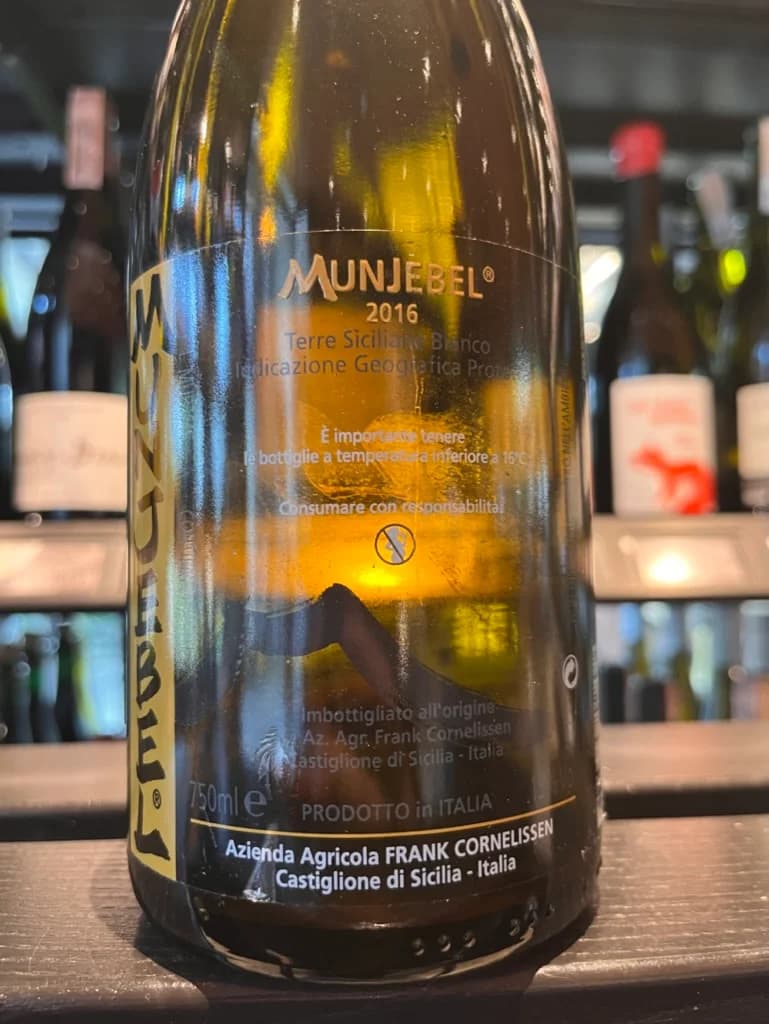 Frank Cornelissen Munjebel Bianco 2016