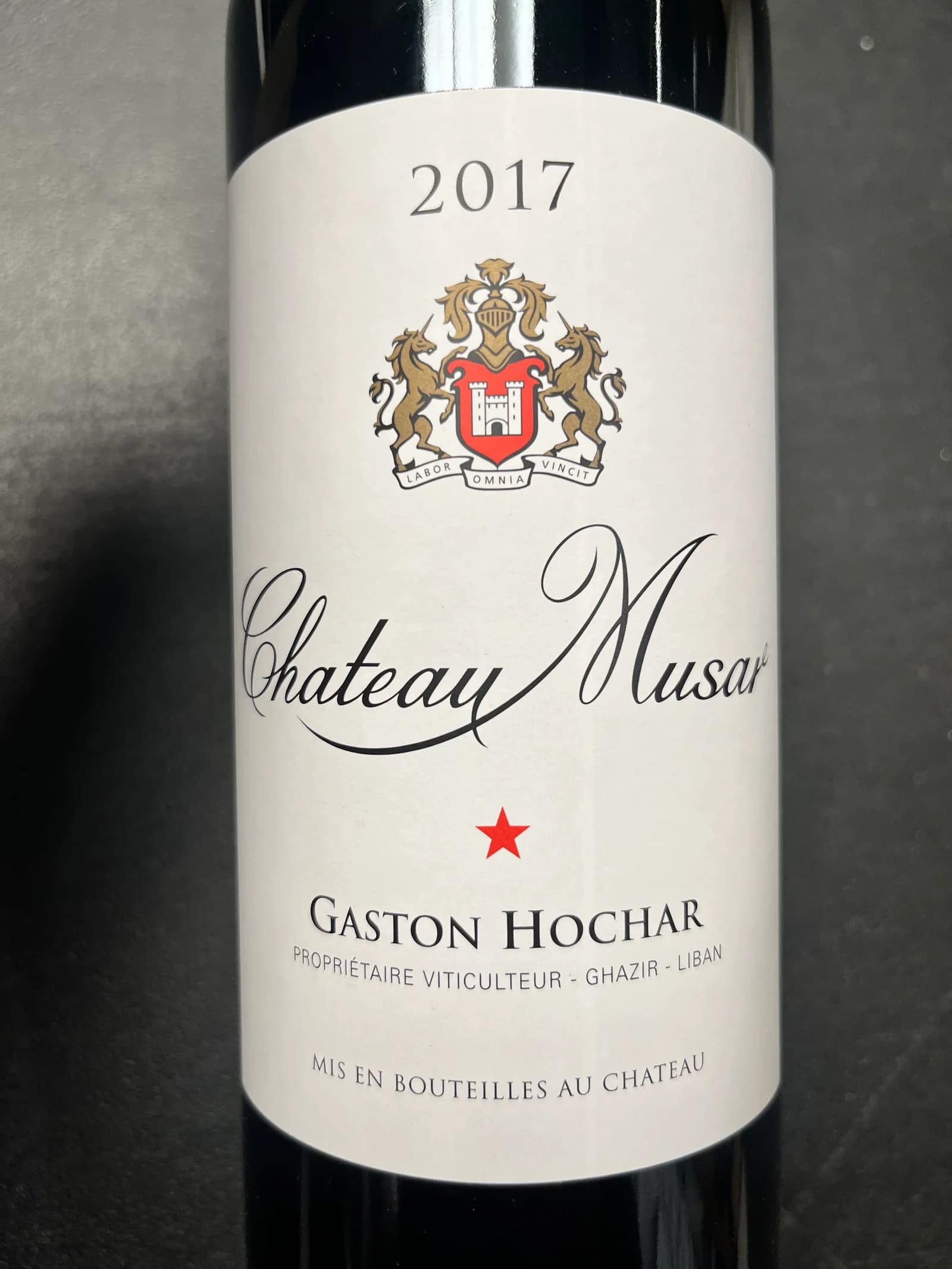 Château Musar Rouge 2017