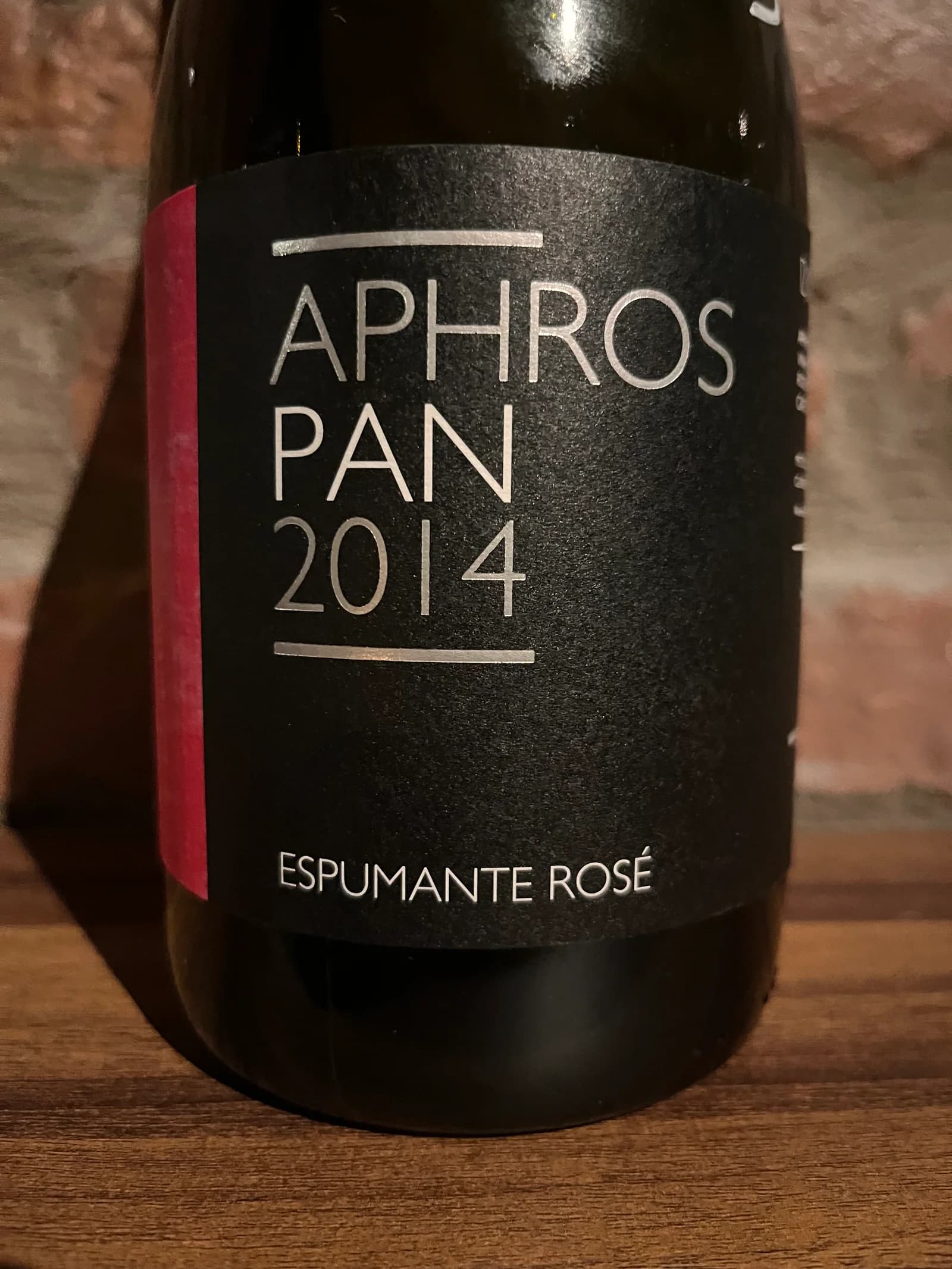 Aphros Pan Espumante Rosé 2014