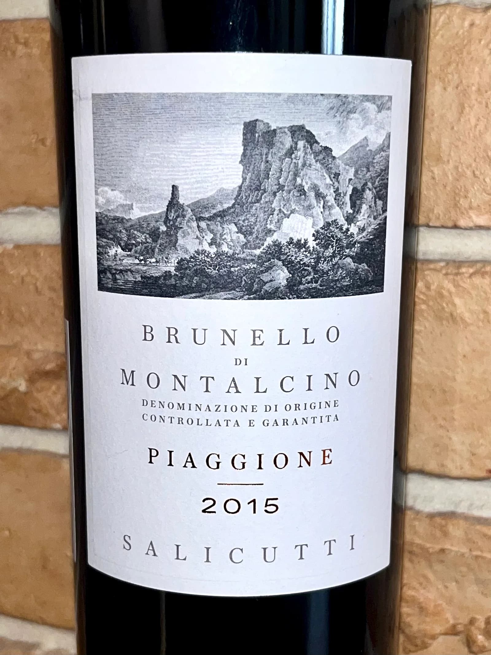 Podere Salicutti Brunello di Montalcino Piaggione 2015