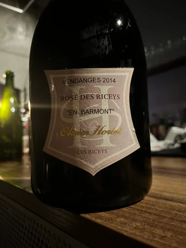 Olivier Horiot Rosé des Riceys en Barmont Magnum 2014