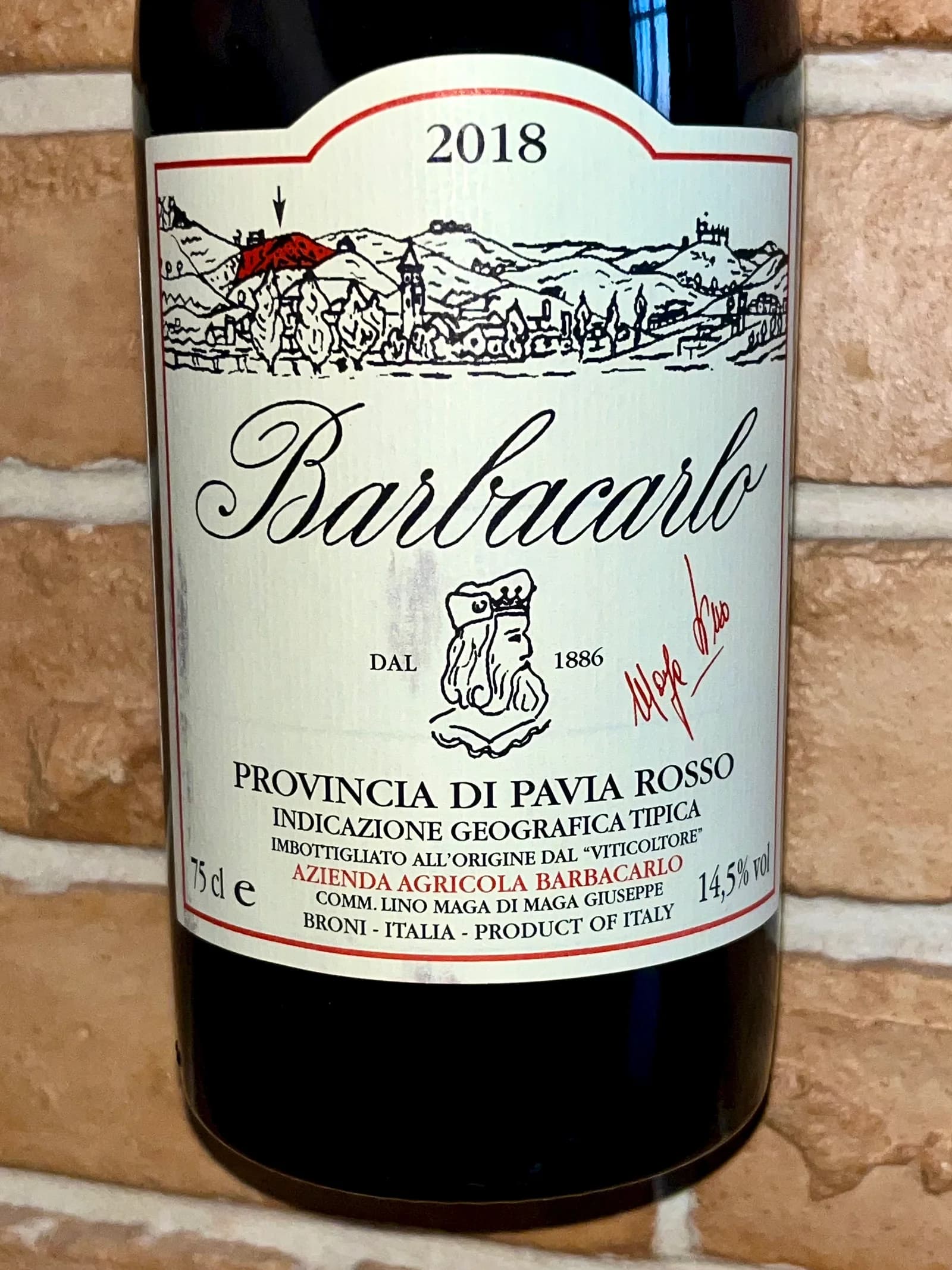 Barbacarlo Rosso 2018
