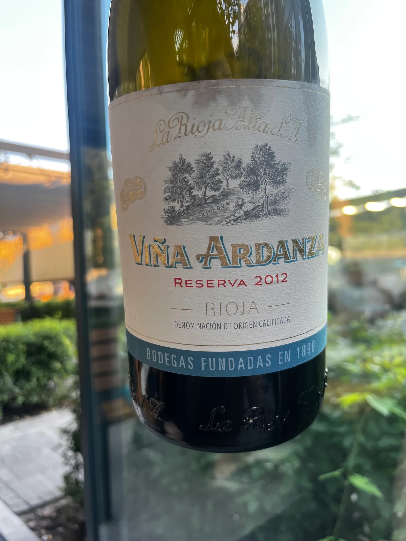 La Rioja Alta Viña Ardanza Reserva Magnum 2012