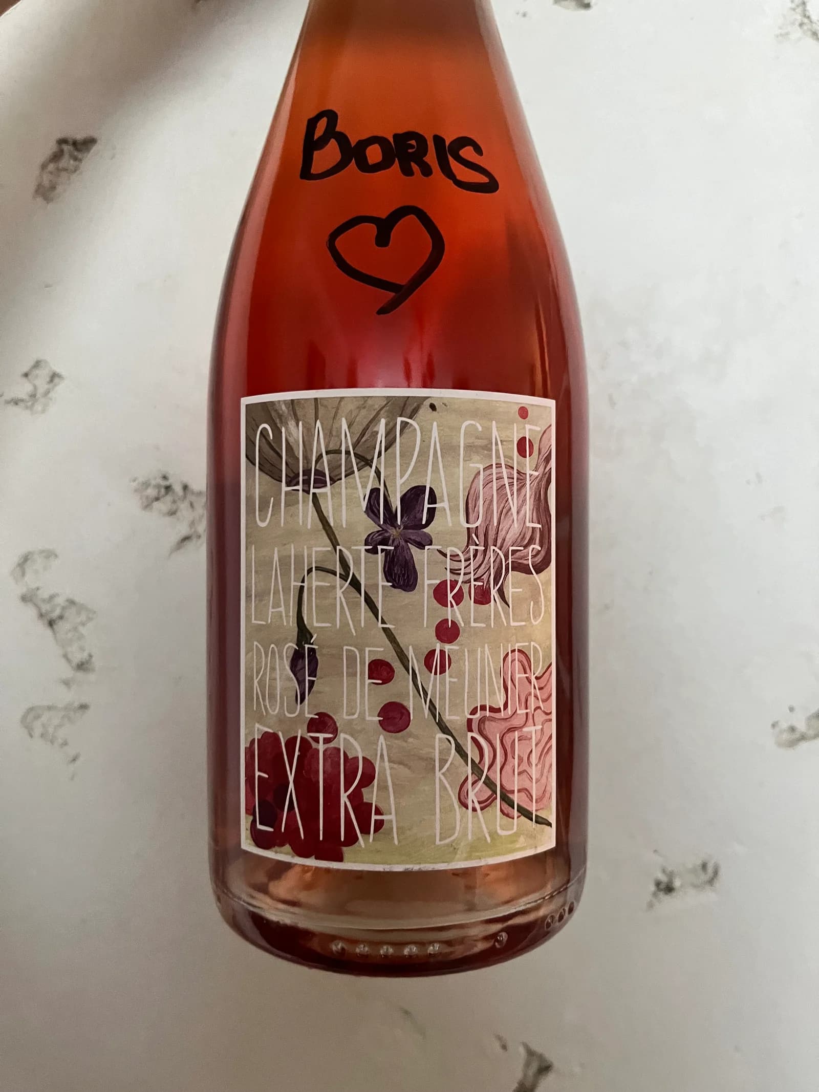 Laherte Fréres Rosé de Meunier Extra Brut (d2023) NV