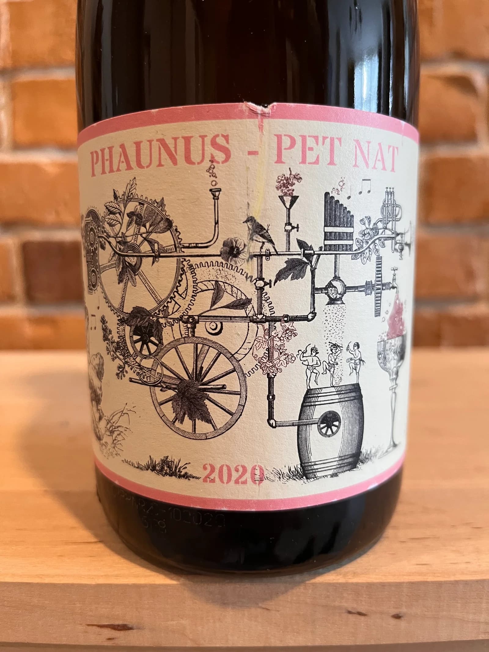 Aphros Phaunus Pet Nat Brut Rosé 2020