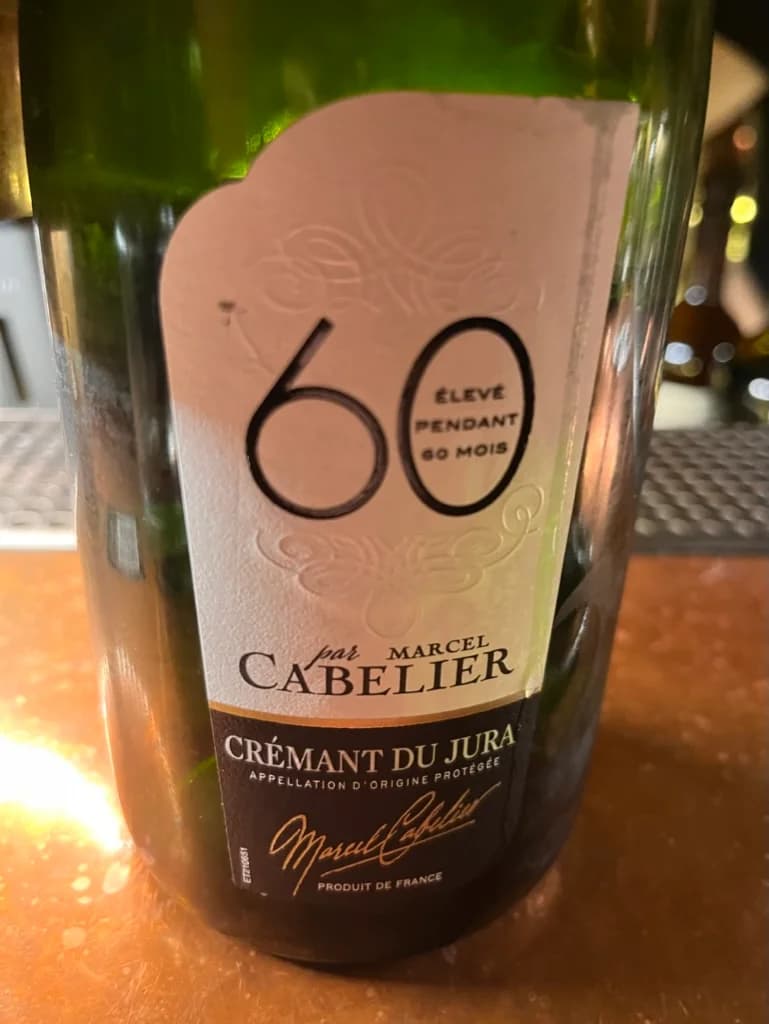 Marcel Cabelier Crémant du Jura Extra Brut 2017