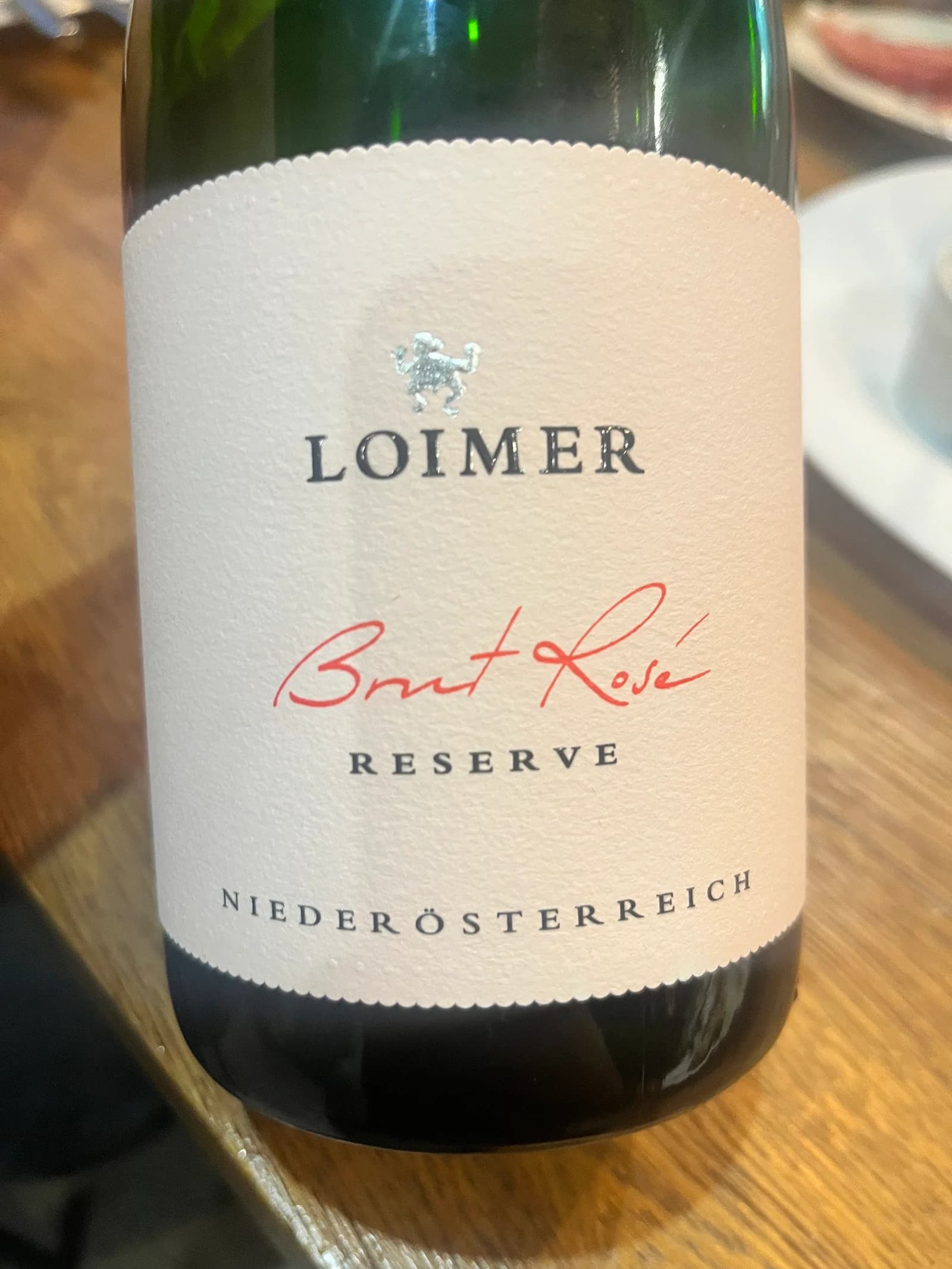 Loimer Brut Rosé Reserve (d2024) NV