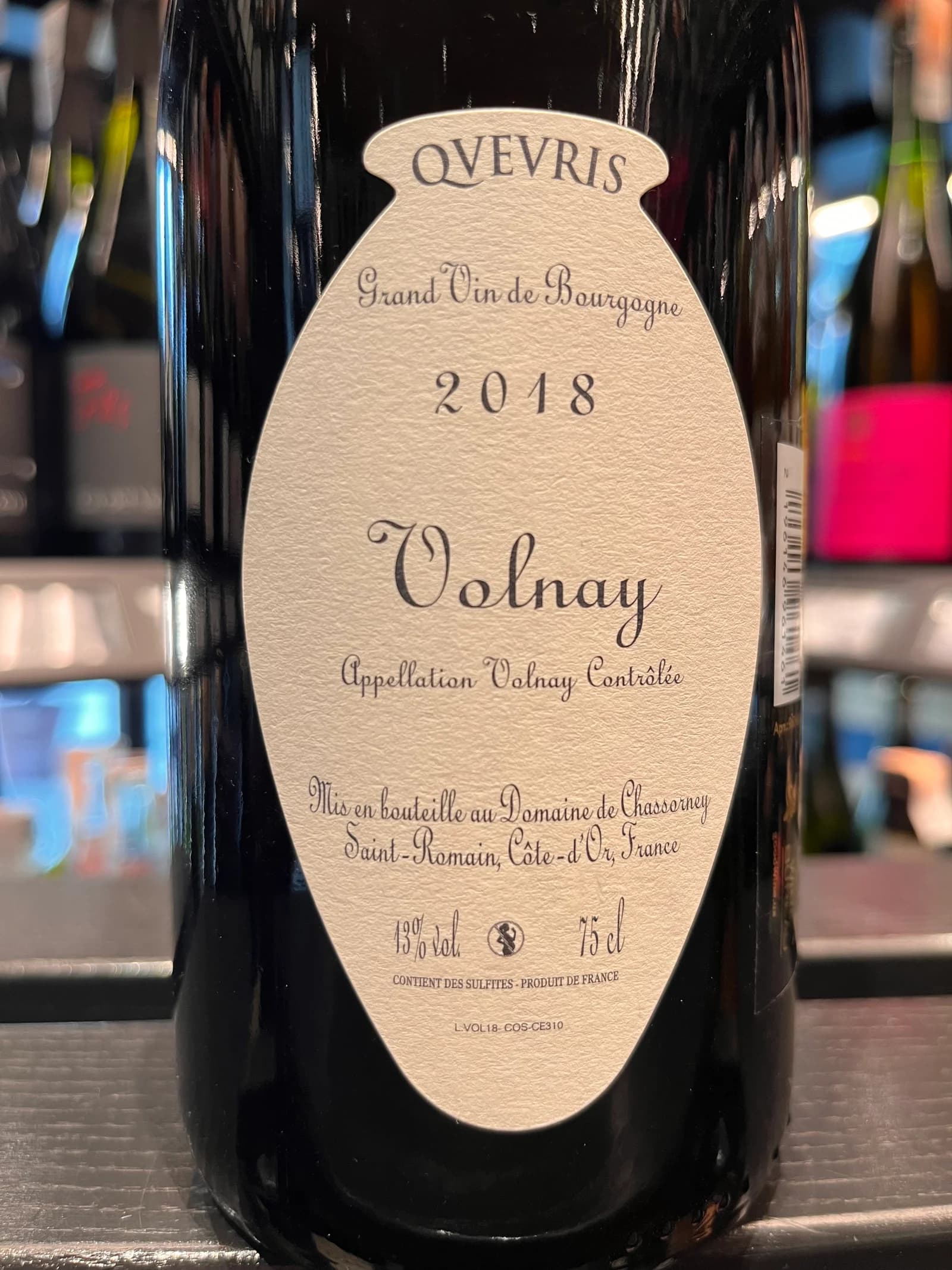 Domaine de Chassorney Volnay Rouge Qvevris 2018