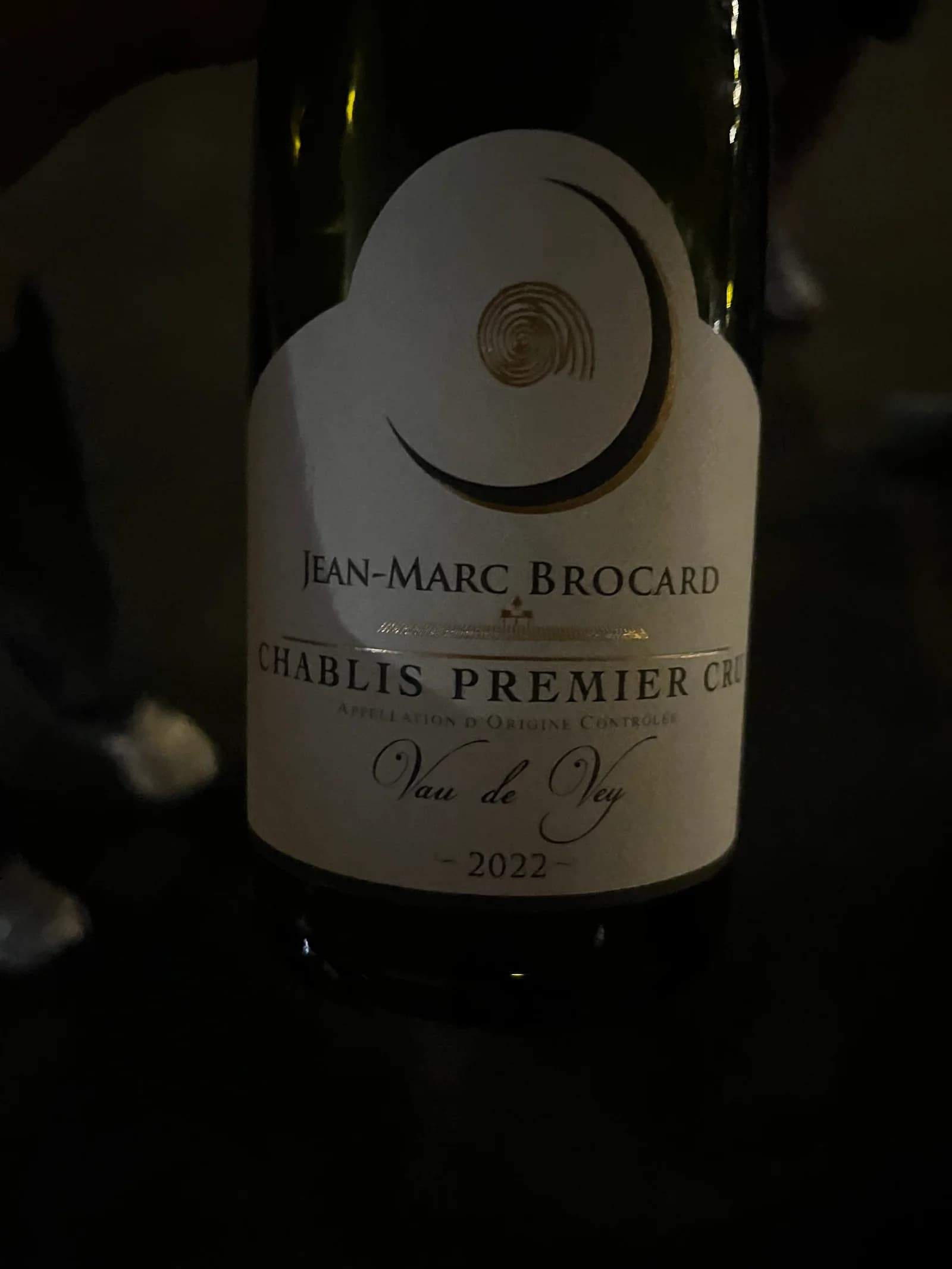 Jean-Marc Brocard Chablis Premier Cru Vau de Vey 2022