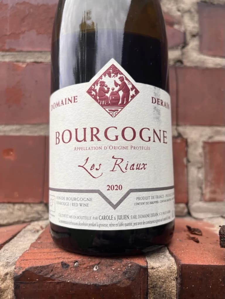 Domaine Derain Bourgogne Les Riaux 2020