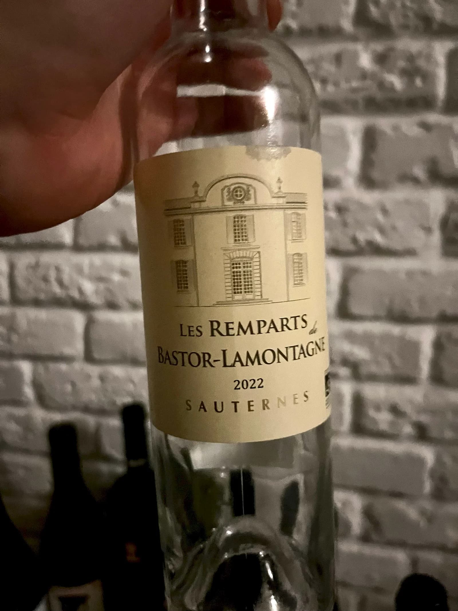 Château Bastor-Lamontagne Les Remparts de Bastor-Lamontagne Sauternes 2022